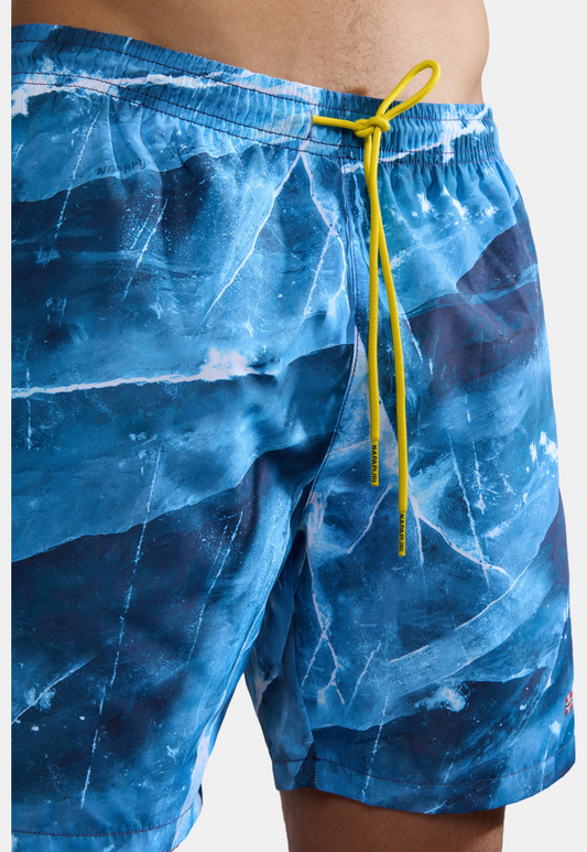 Dark Slate Blue מכנסי בגד ים לגברים Inuvik NAPAPIJRI