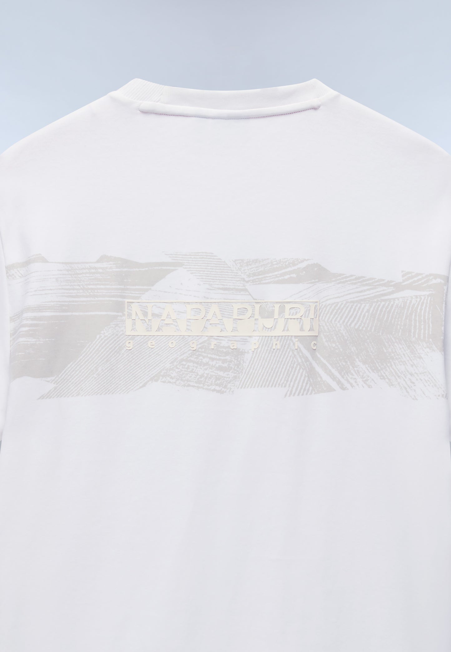 Lavender טי שירט קצרה לגברים S-Vanni NAPAPIJRI