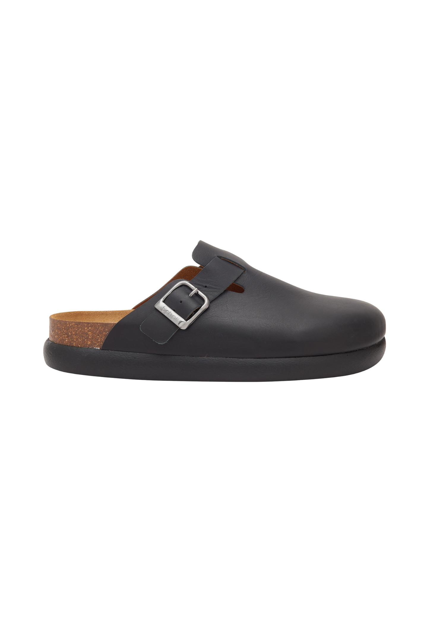 Dark Slate Gray כפכפי מיול עור לגברים Oliver Chunky SCHOLL
