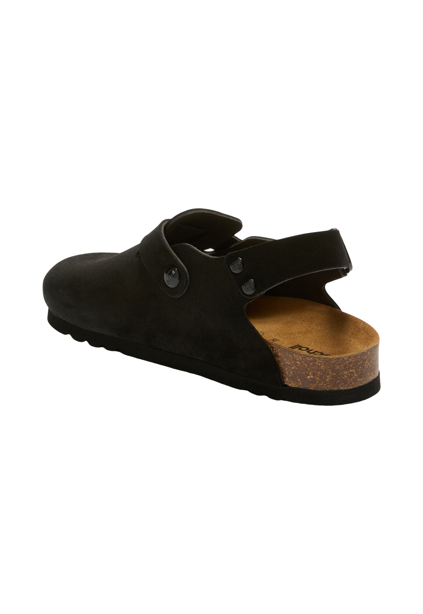 Black כפכפי מיול עם רצועה אחורית לנשים Fae SCHOLL