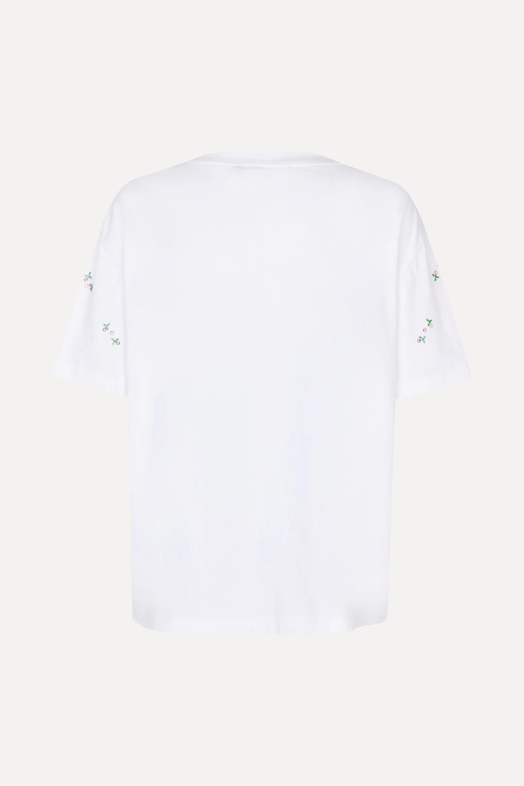 White Smoke טי שירט קצרה לנשים Jersey STINE GOYA