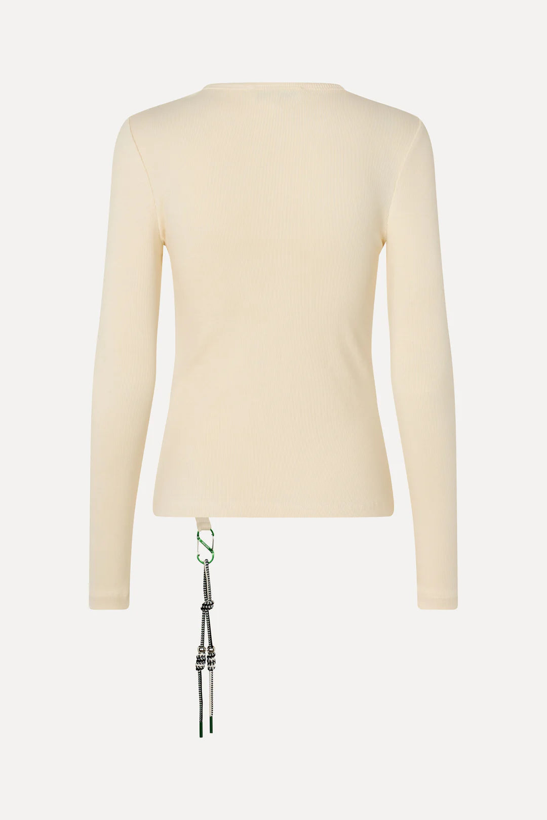 Beige חולצת ריב ארוכה לנשים STINE GOYA