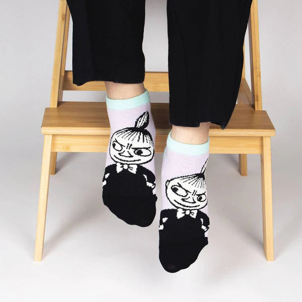 Black זוג גרביים לנשים MOOMIN BY NORDICBUDDIES