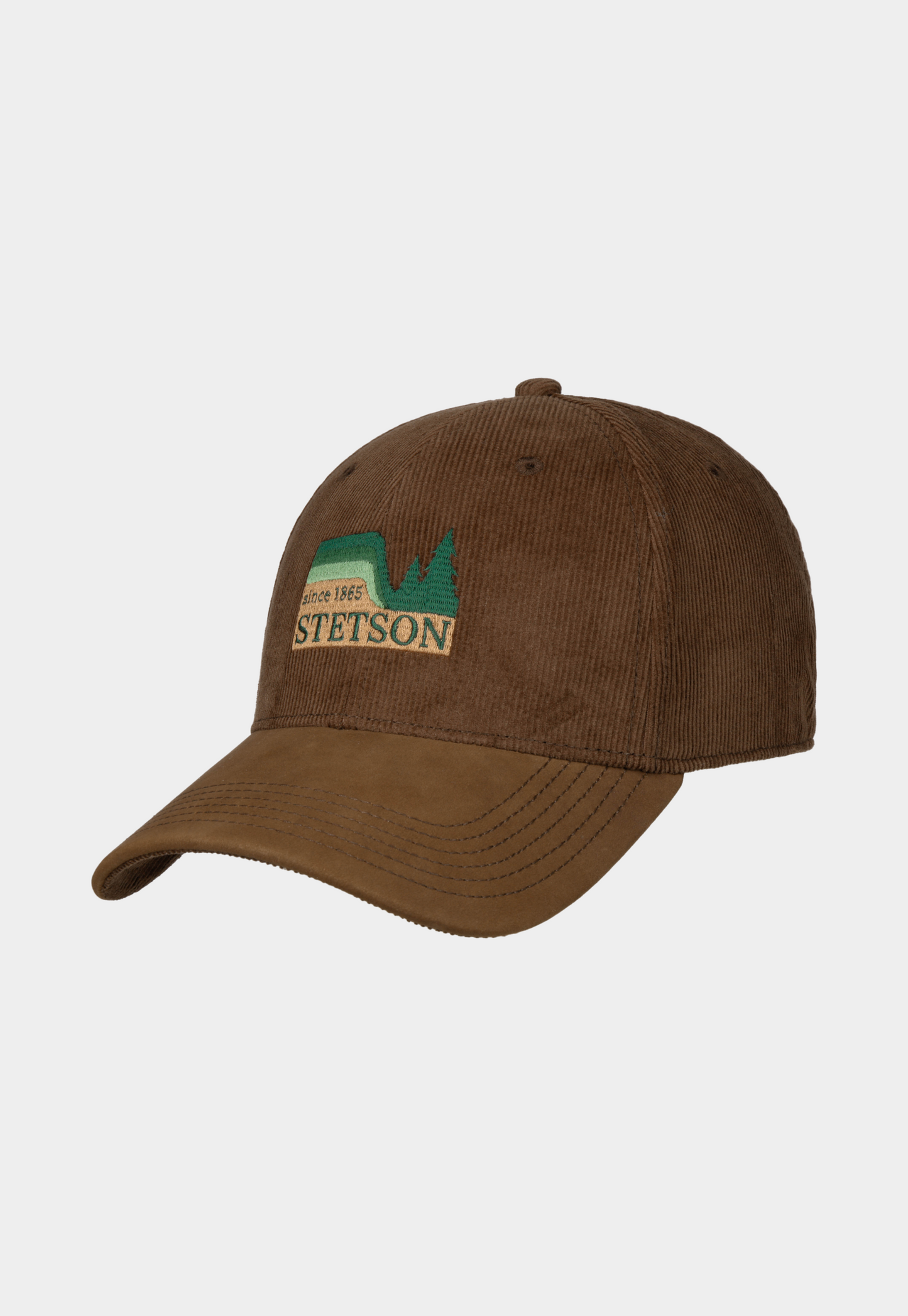 Dark Olive Green כובע מצחיה Car Woods STETSON