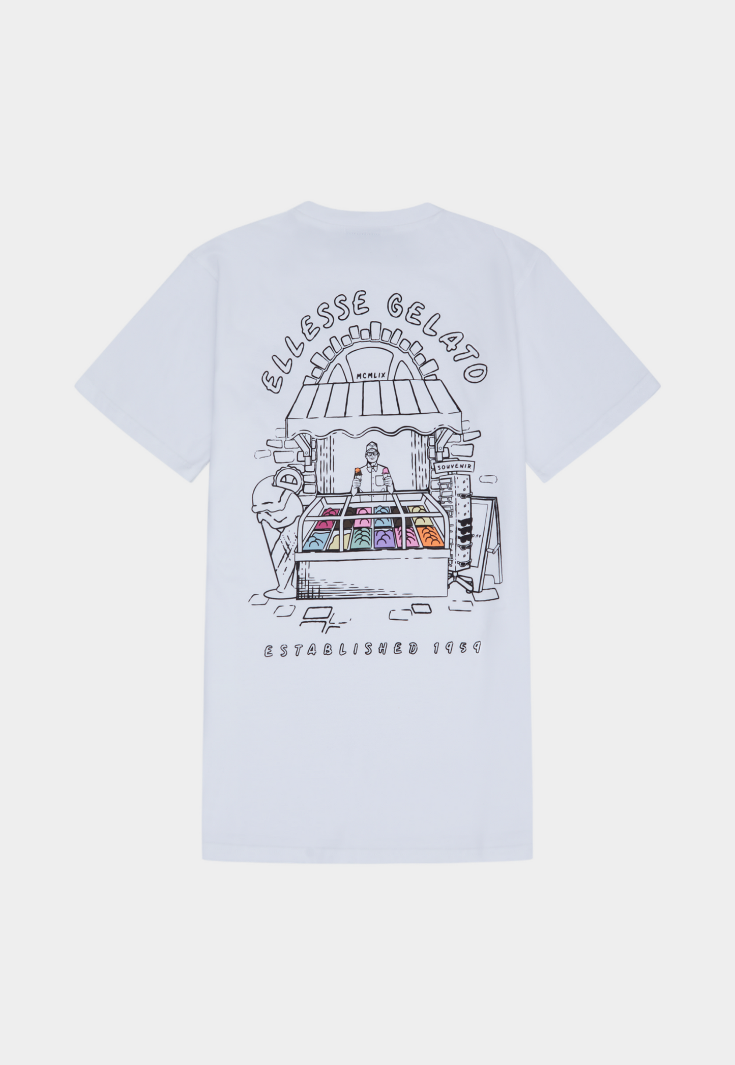 Lavender טי שירט קצרה לנשים La Strega ELLESSE