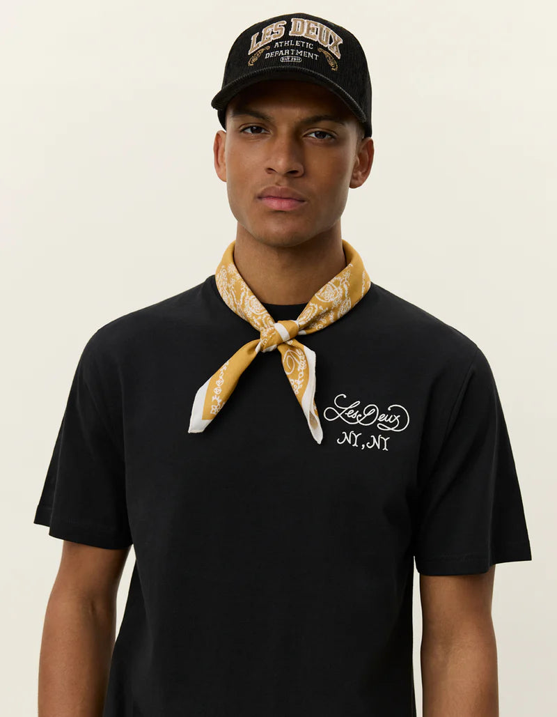 Antique White טי שירט קצרה לגברים Orchard LES DEUX