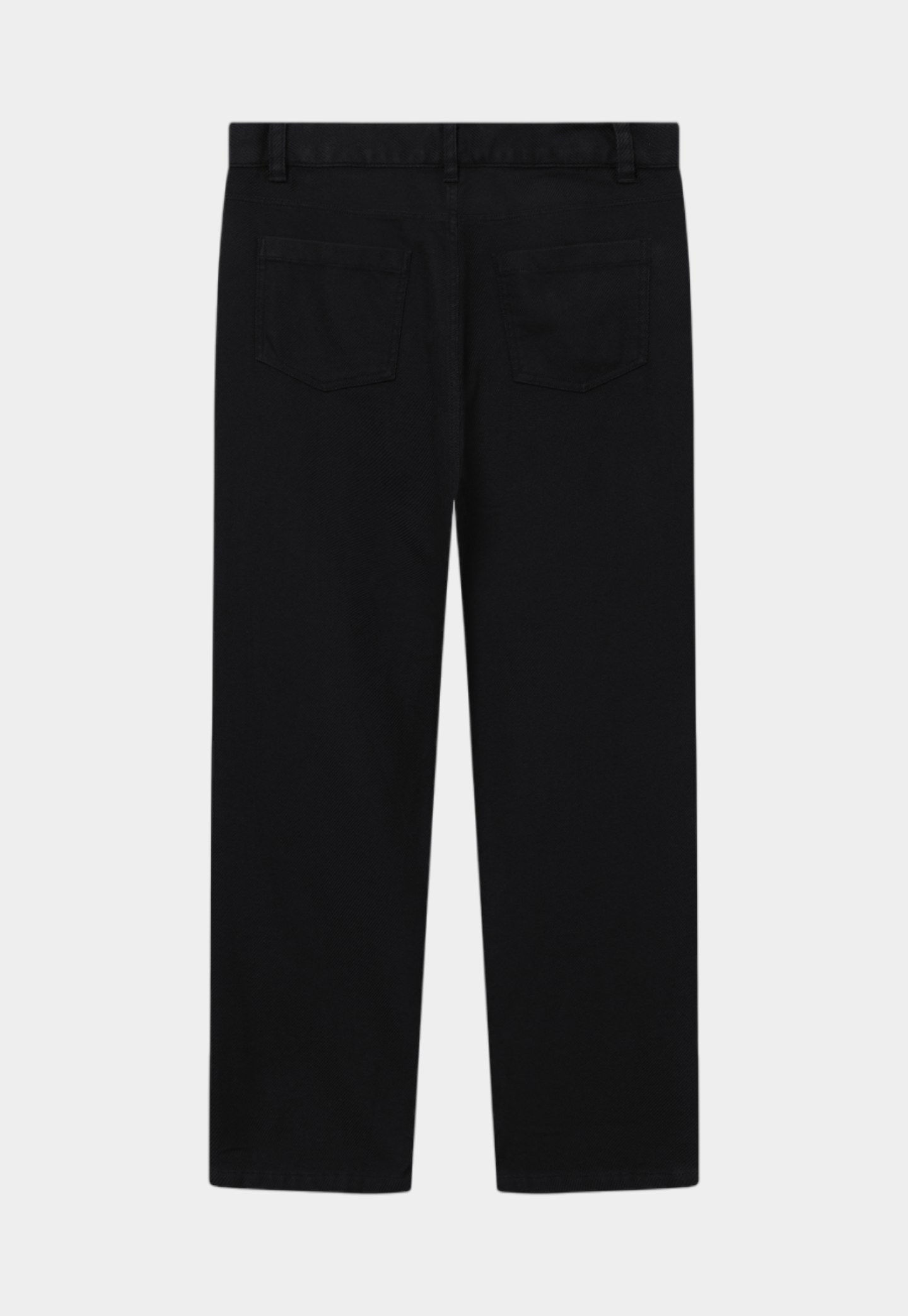 Black מכנסיים ארוכים לגברים Roi Structured LES DEUX