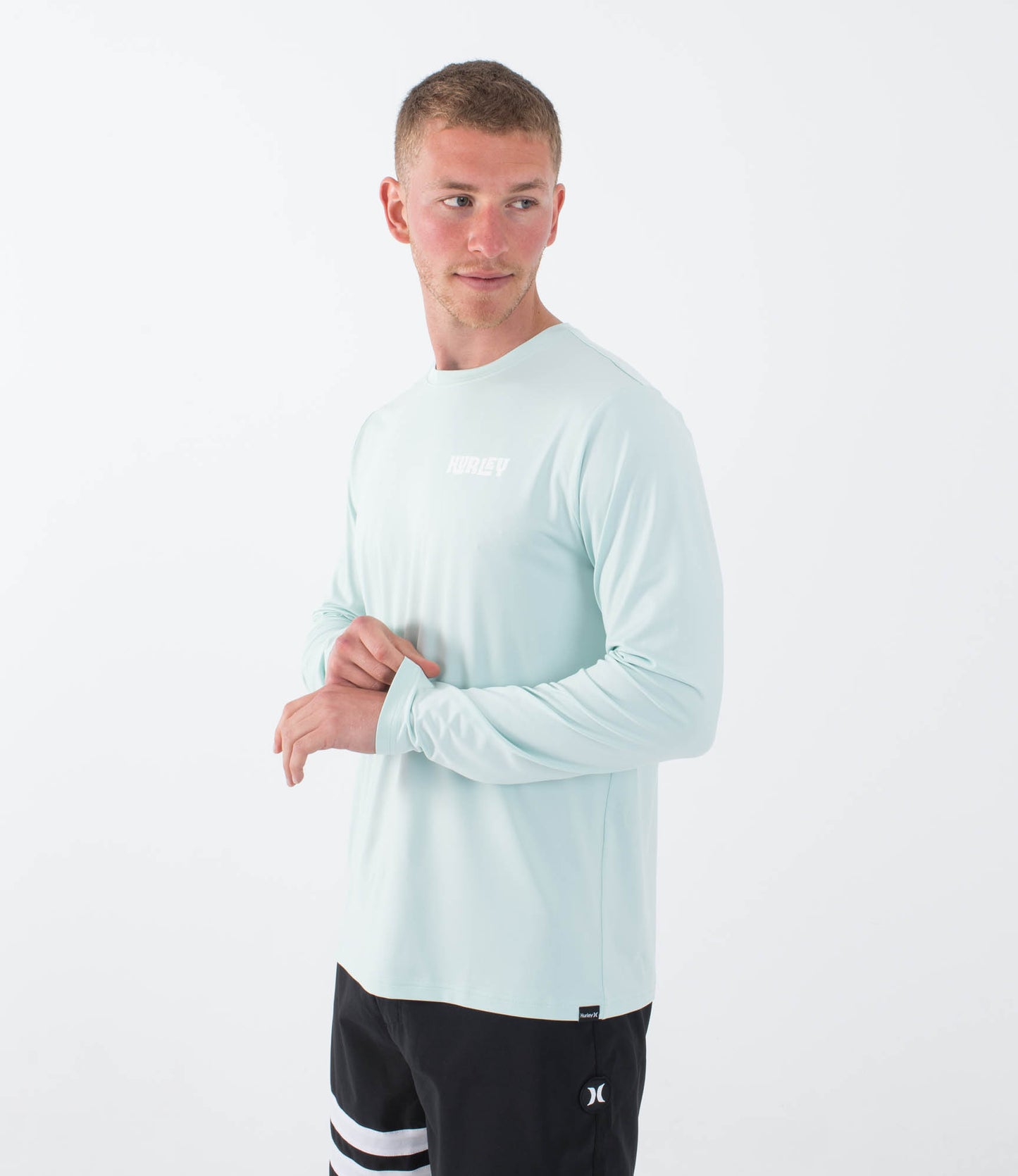 Lavender טי שירט ארוכה לגברים Hybrid HURLEY