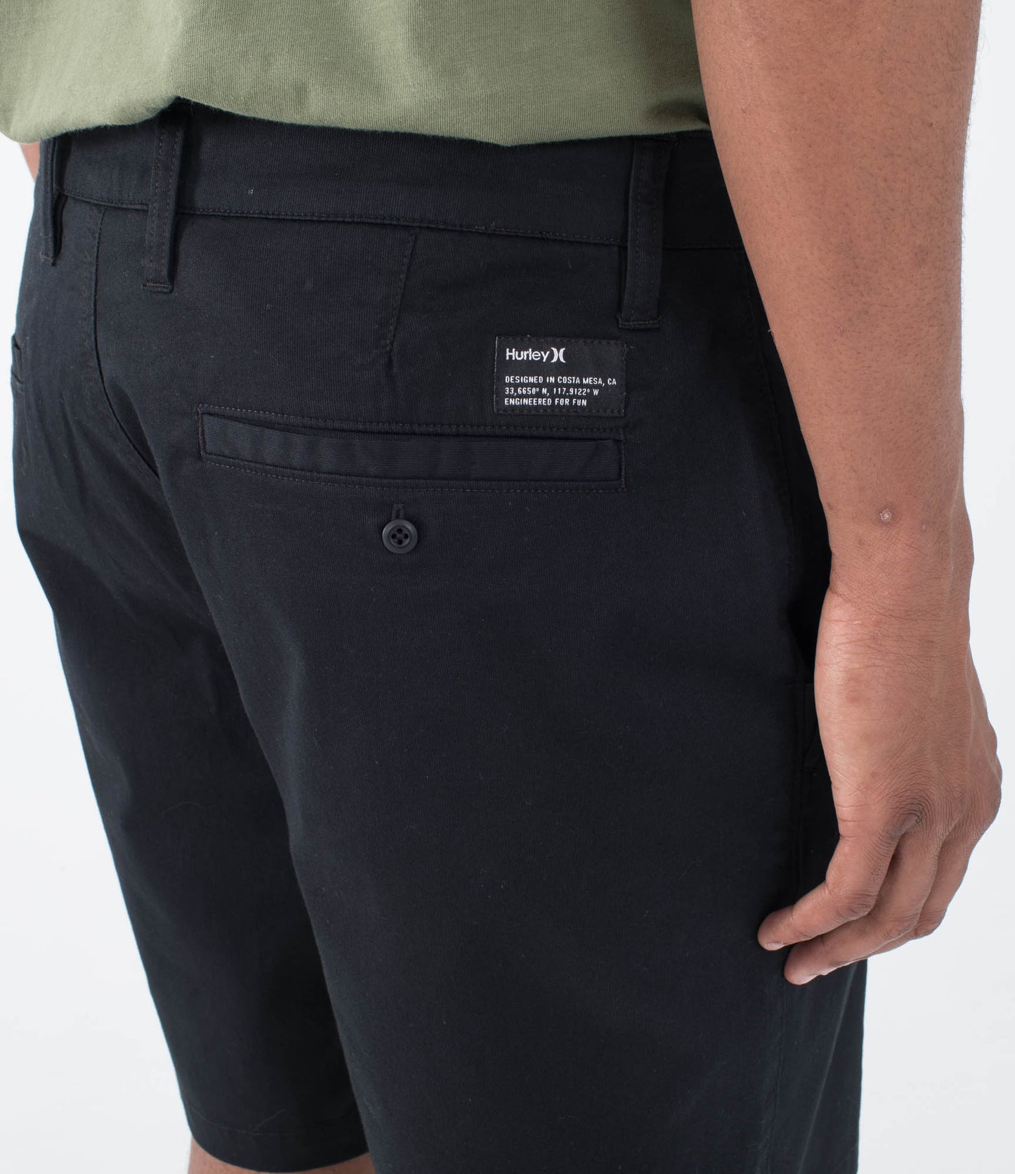 Dark Slate Gray מכנסיים קצרים לגברים Icon Walkshort HURLEY