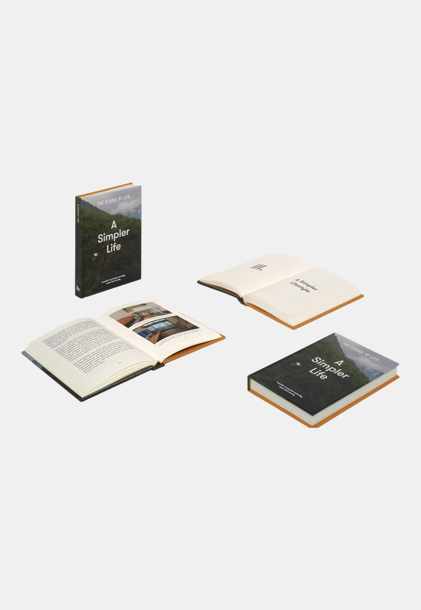 White Smoke ספר A Simpler Life THE SCHOOL OF LIFE