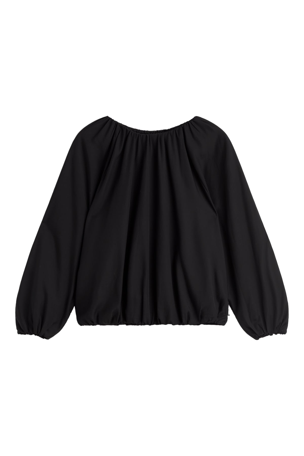 Black חולצה רפויה ארוכה לנשים Amalia ECOALF