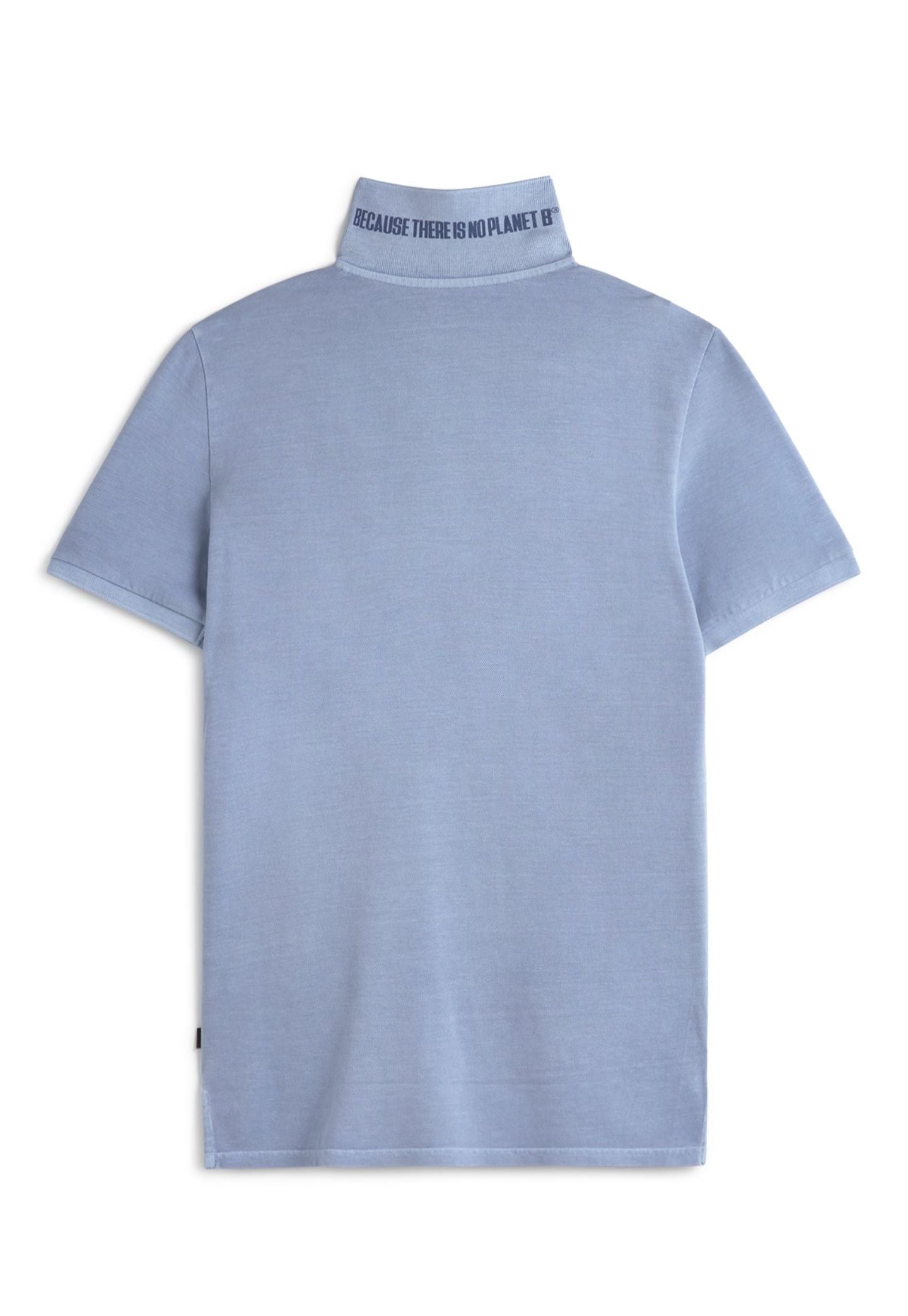 Dark Gray חולצת פולו קצרה לגברים Tedan Polo ECOALF