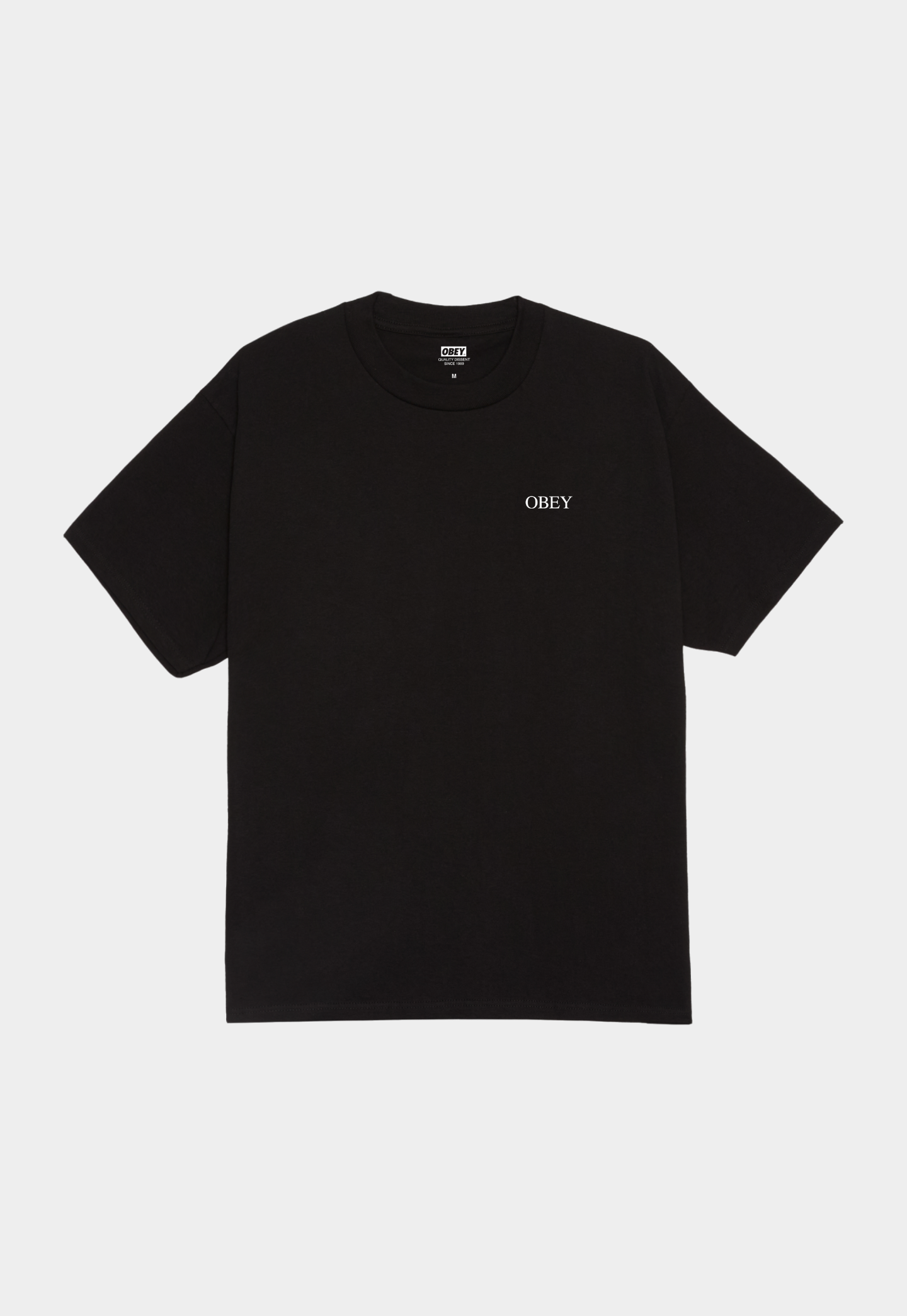 Black טי שירט לגברים Obey Icon Arch OBEY