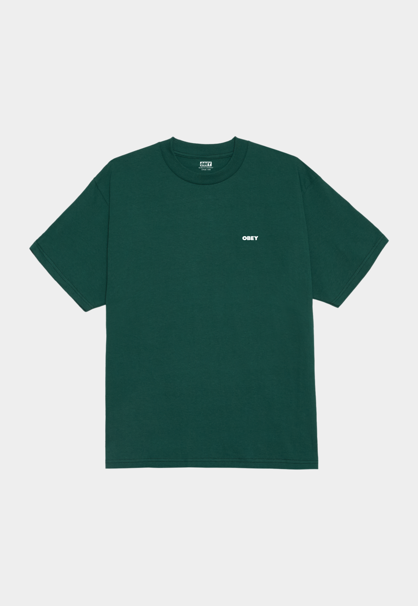 Dark Slate Gray טי שירט לגברים Obey In Bloom OBEY