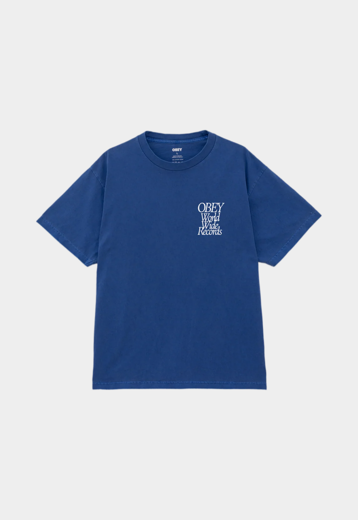 Lavender טי שירט קצרה לגברים Worldwide OBEY