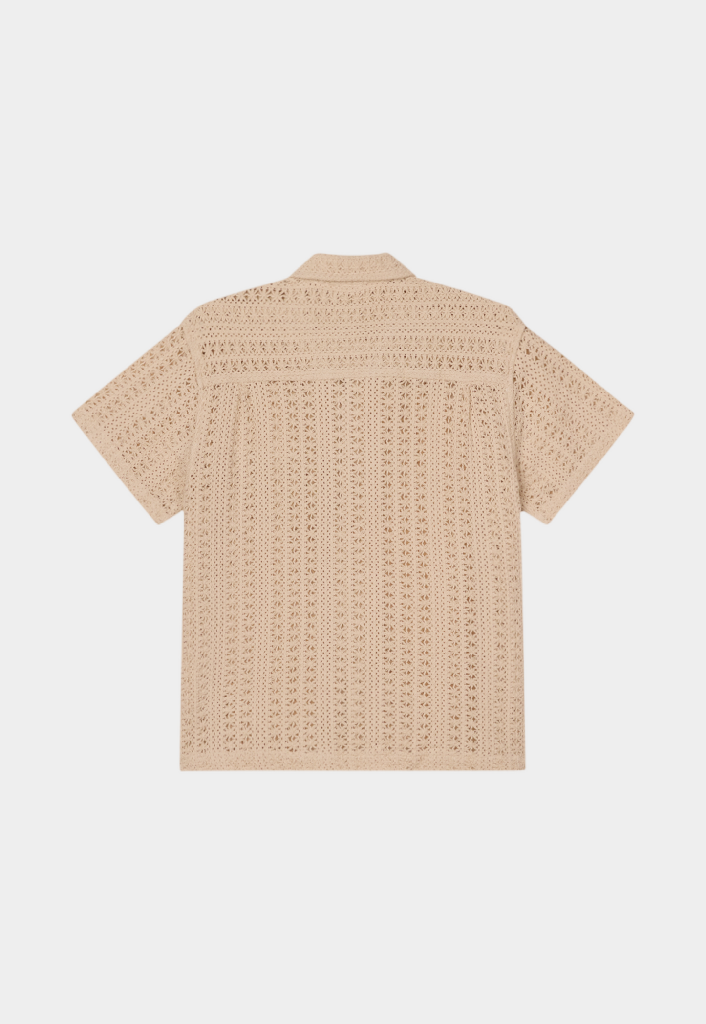 Lavender חולצה מכופתרת קצרה קרושה לגברים Harison OBEY