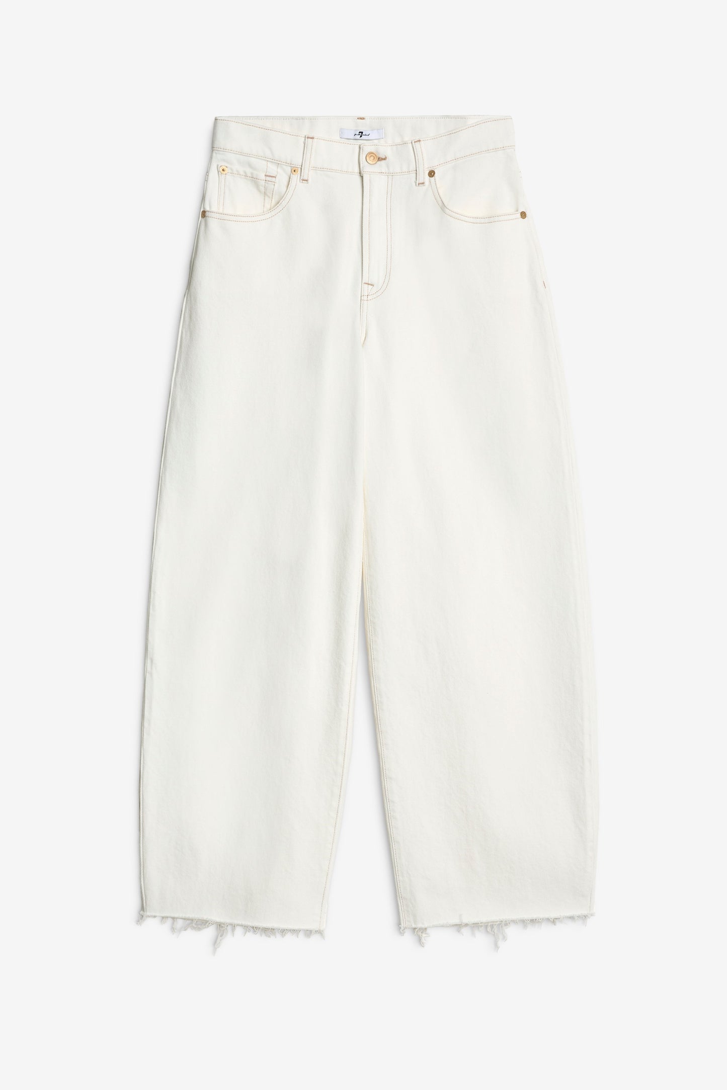 White Smoke ג'ינס ארוך לנשים Bonnie – Barrel Leg SEVEN FOR ALL MANKIND