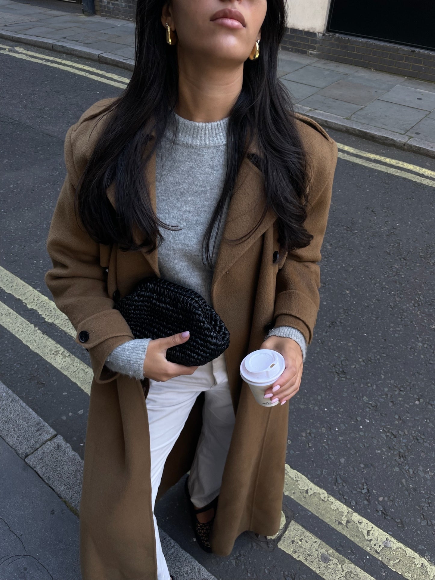 Dark Slate Gray קלאץ' סרוג Cherry NOAM HAZAN