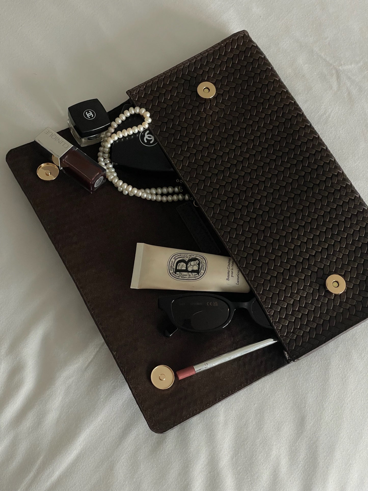 Dark Gray תיק צד Marie NOAM HAZAN