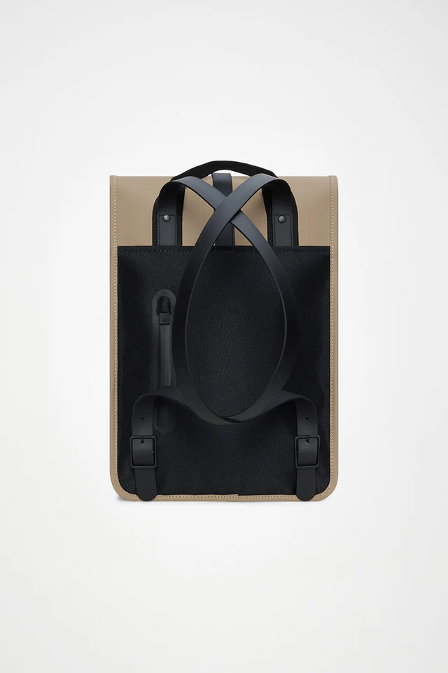 Black תיק גב לגברים / נשים Backpack Mini RAINS