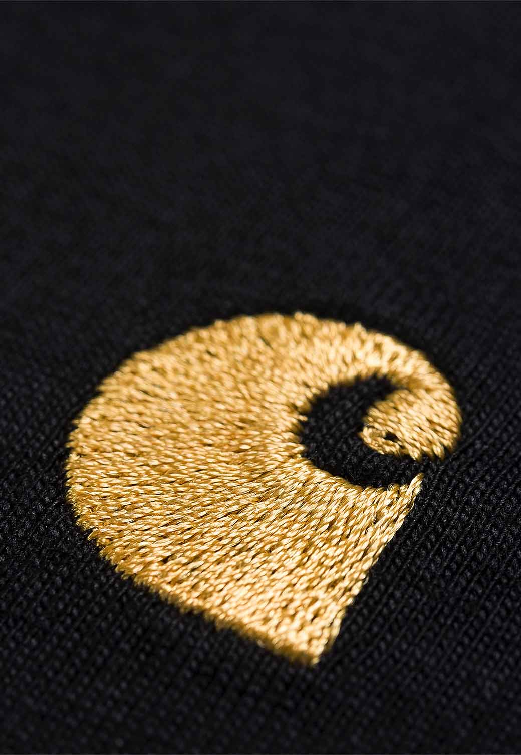 Dark Khaki טי שירט קצרה לגברים Chase CARHARTT WIP