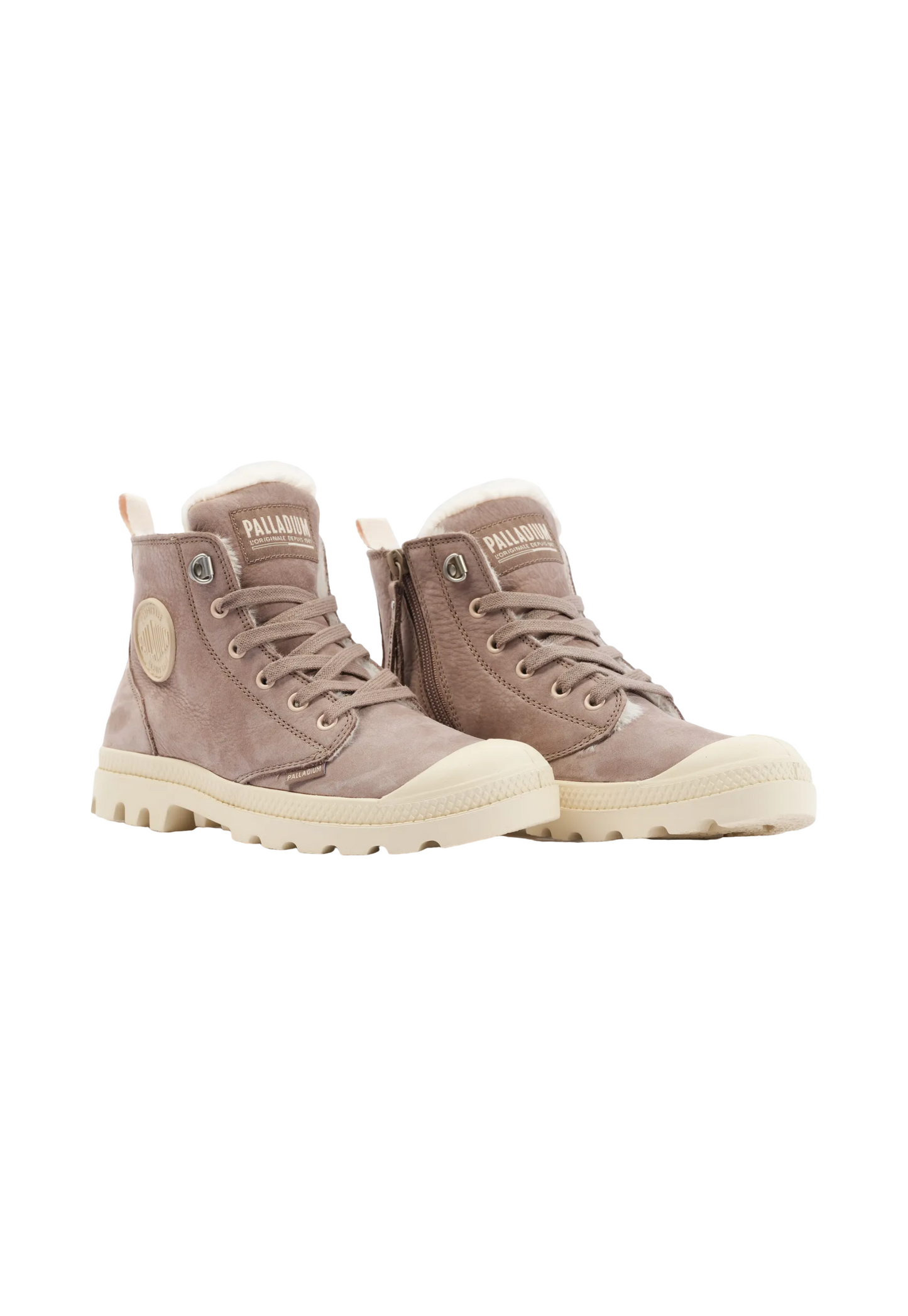 Rosy Brown מגפיים לנשים Pampa Hi Zip PALLADIUM