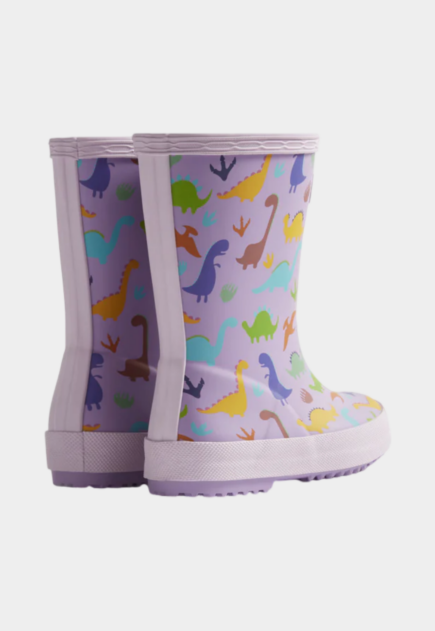 Lavender מגפי גשם מאט עם דינוזוארים לילדים HUNTER