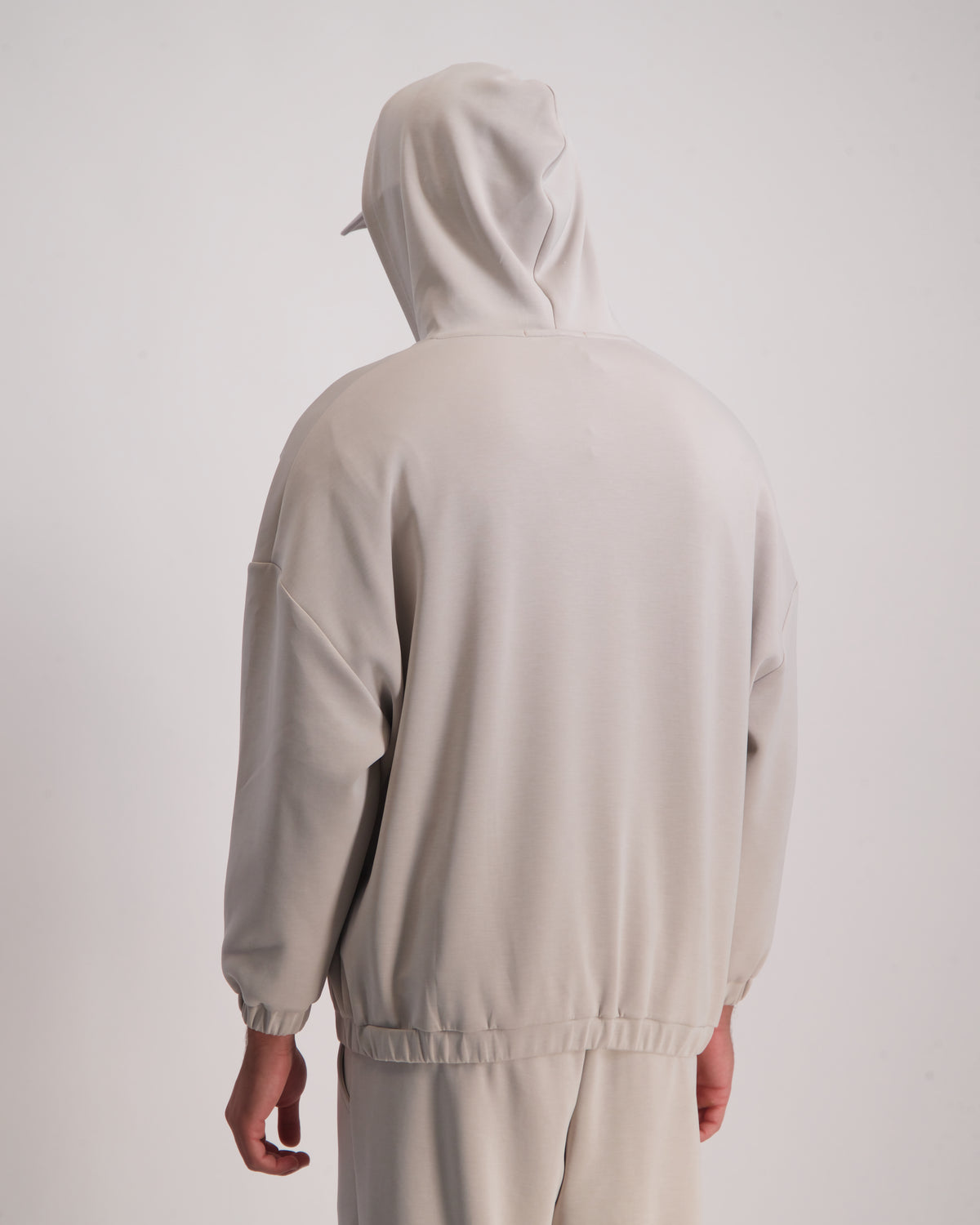 Gray קפוצ'ון לגברים Classic Zipper - Sc THIRTY DEGREES