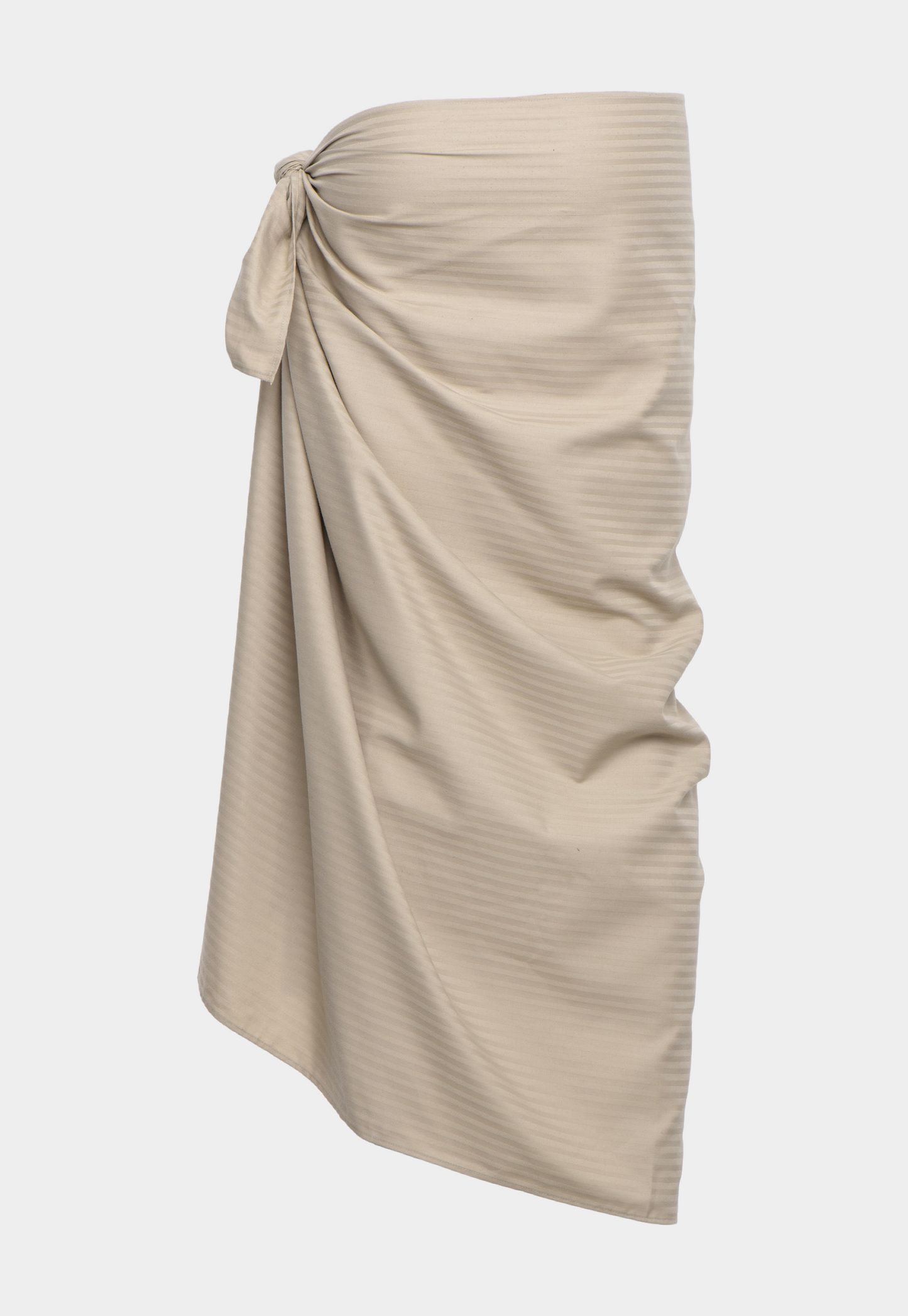 Light Gray סרונג לנשים Striped PAPER