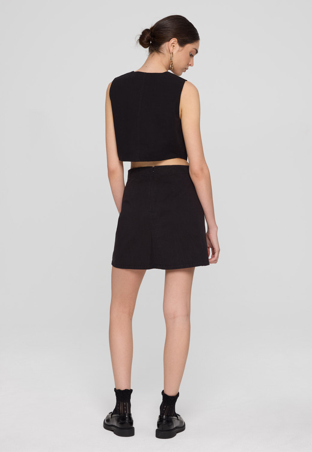 Light Gray ווסט לנשים Moon PAPER.