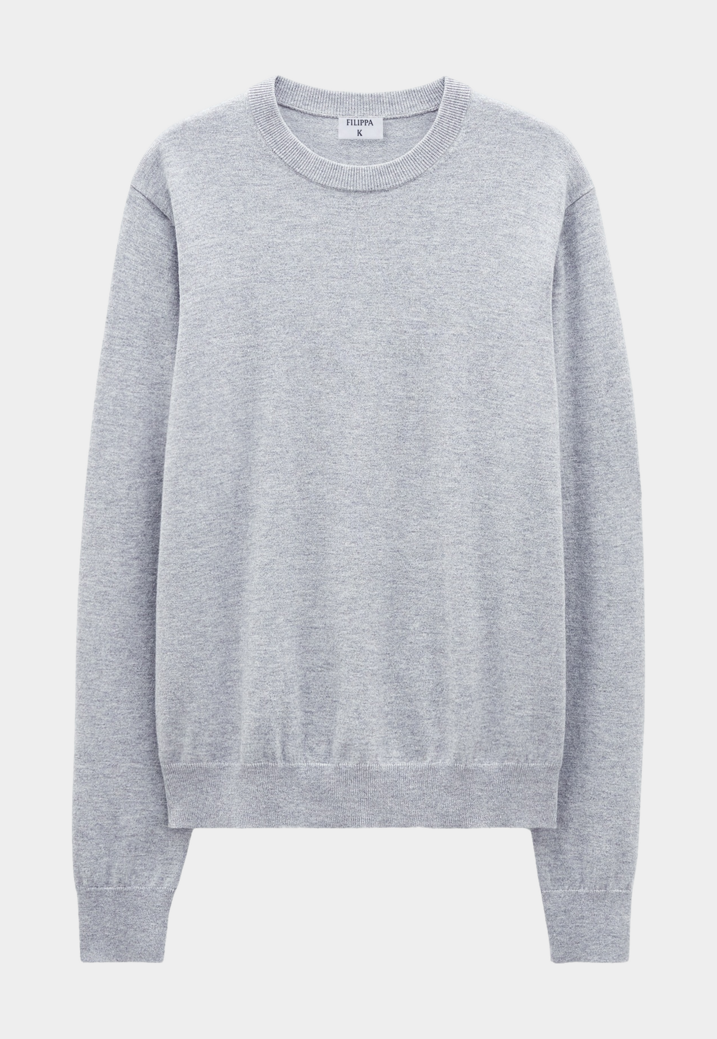 Light Gray סוודר לגברים Merino FILIPPA K