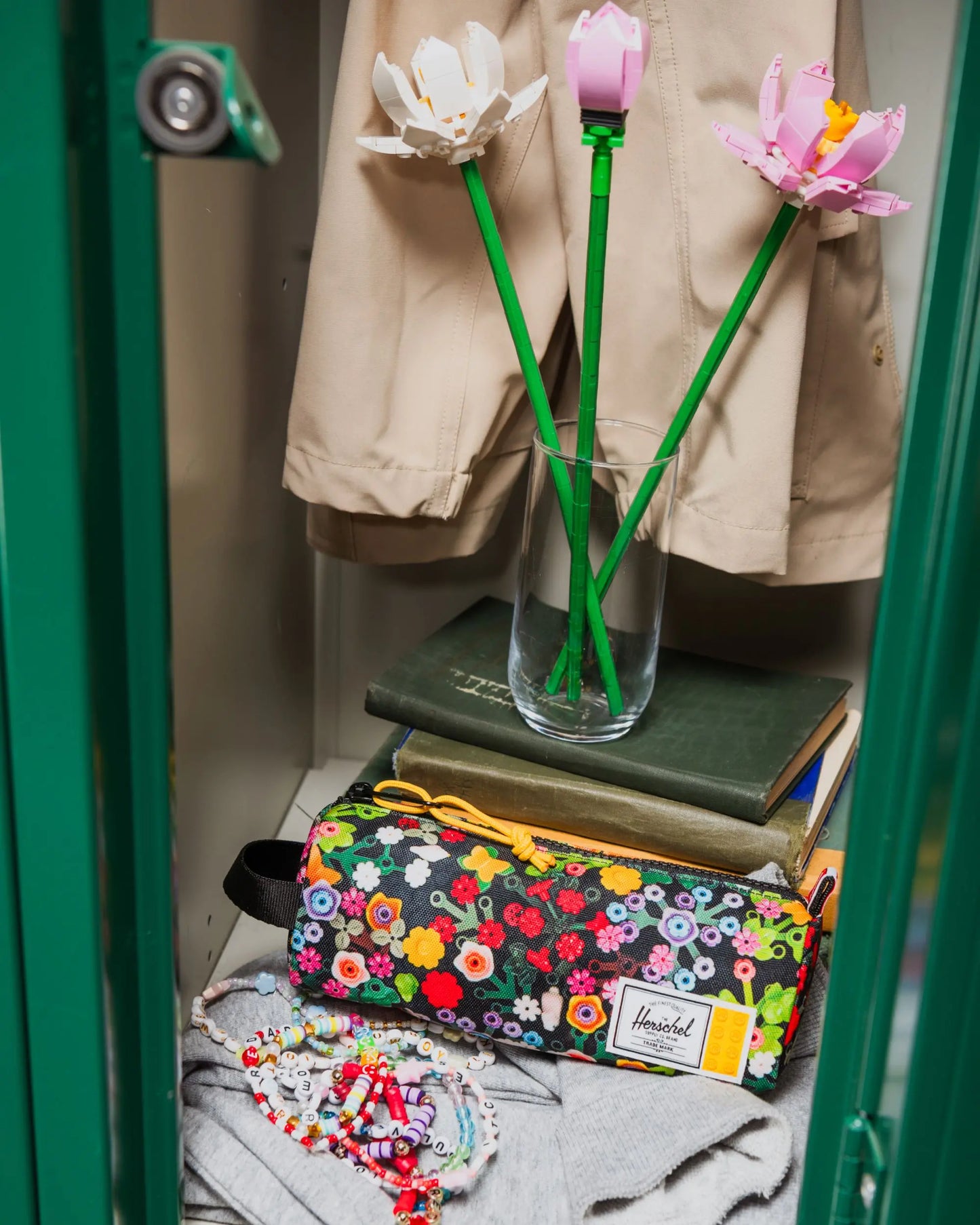 Tan קלמר לילדים LEGO® X HERSCHEL HERSCHEL