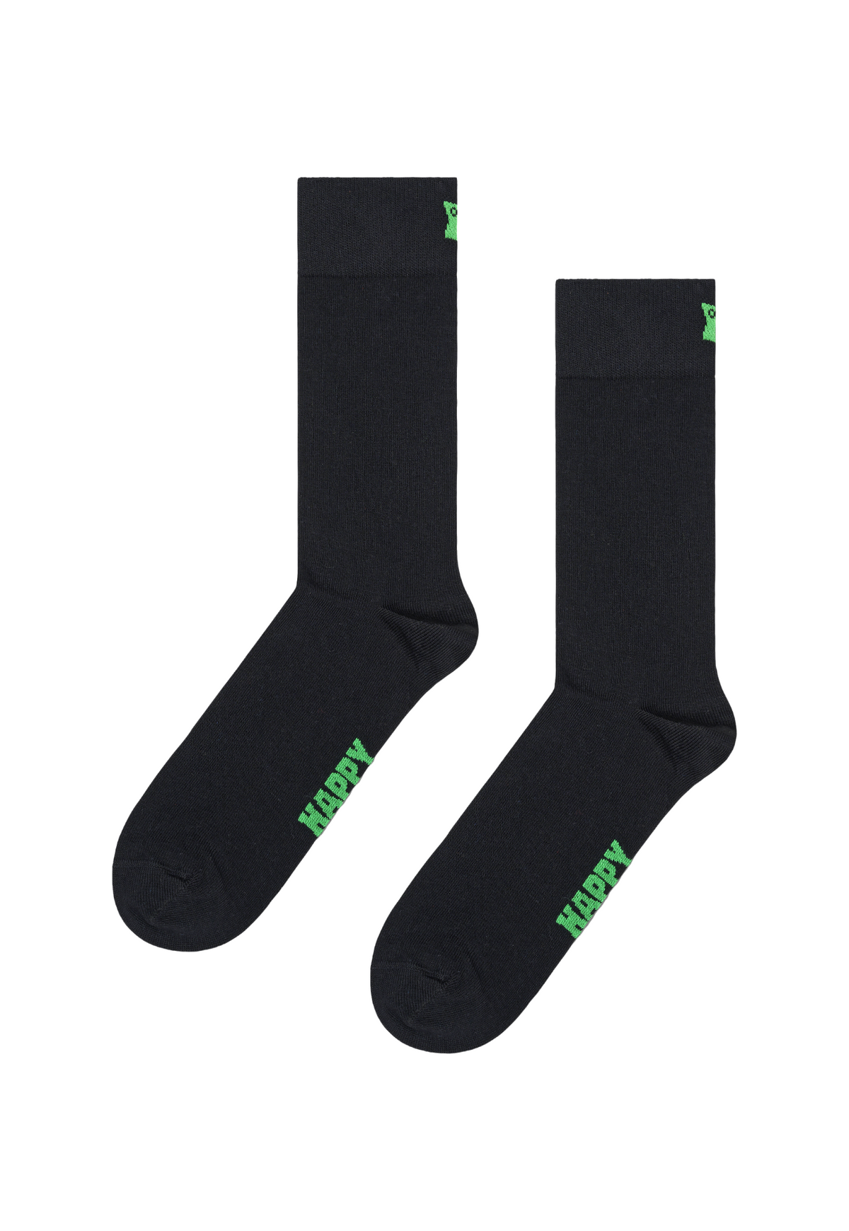 White Smoke 3-PACK SOLID SOCKS מארז גרביים HAPPY SOCKS