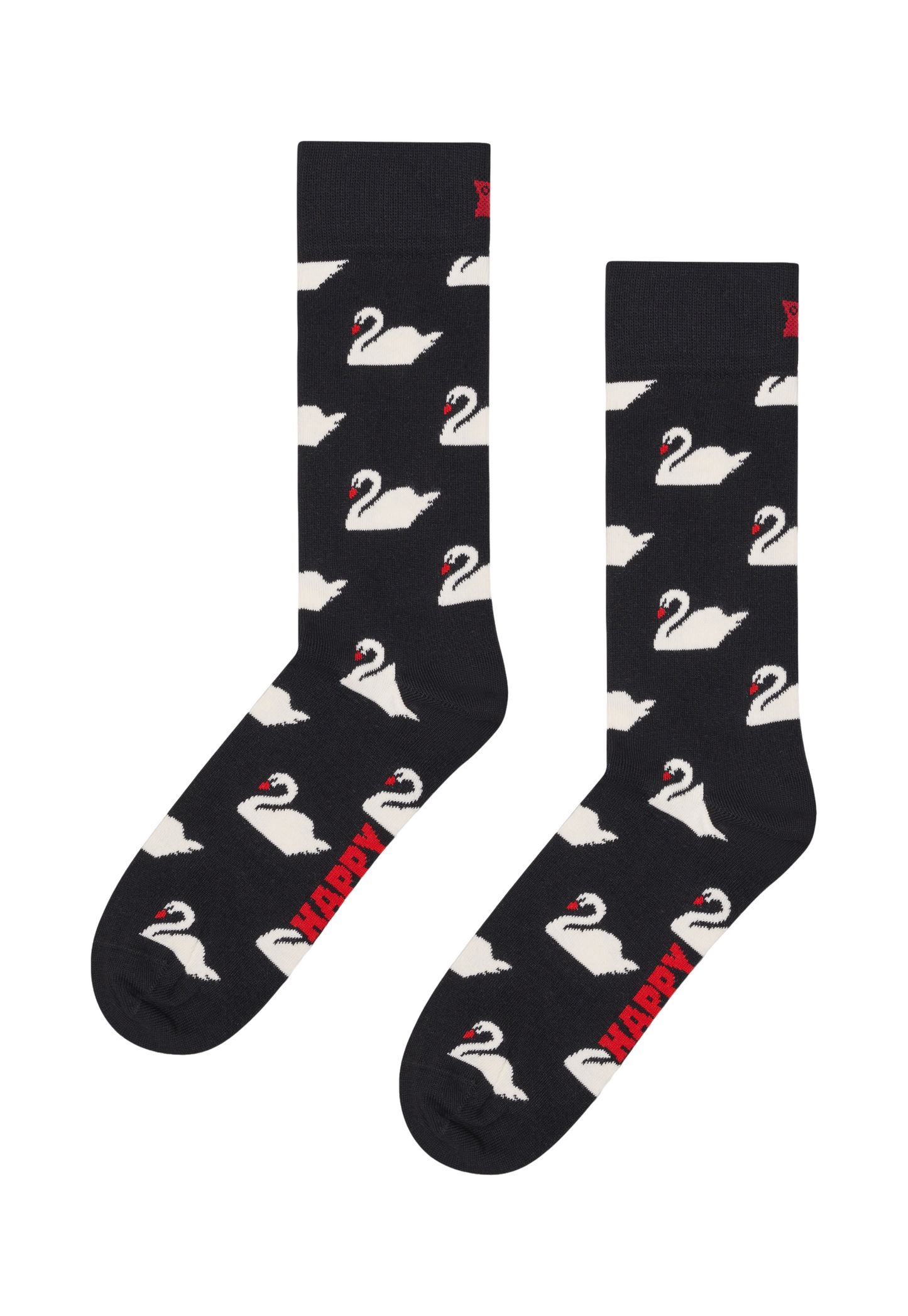 Dark Slate Gray מארז 2 זוגות גרביים Swan HAPPY SOCKS