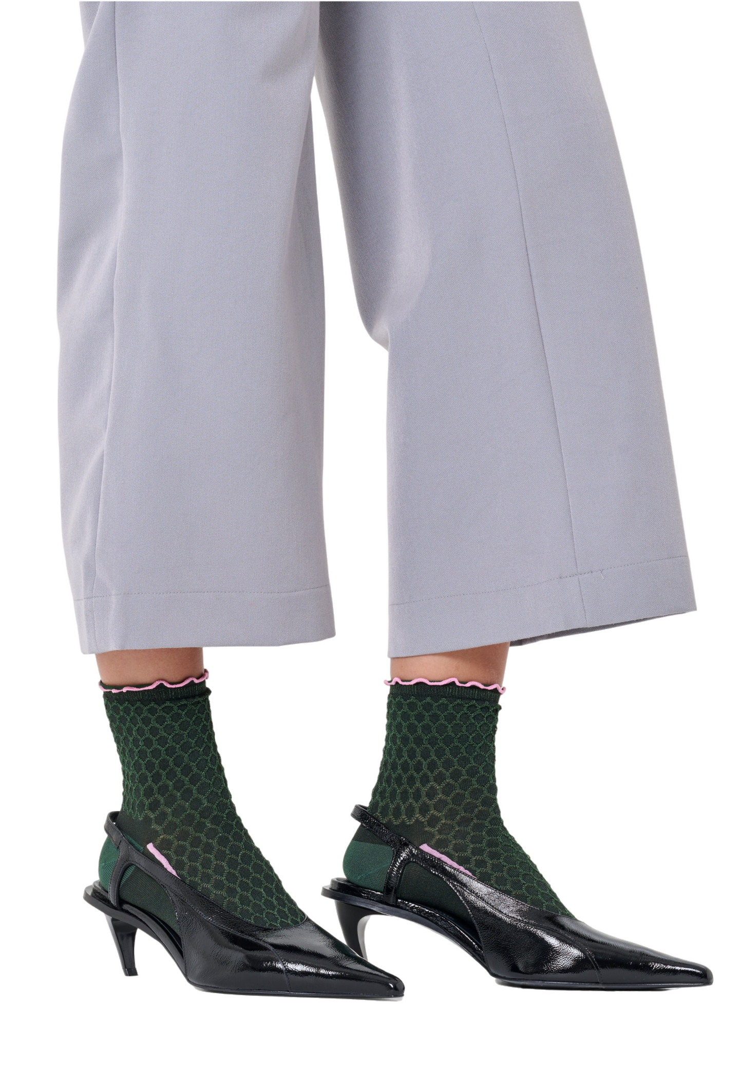 Dark Gray זוג גרביים Slinky HAPPY SOCKS