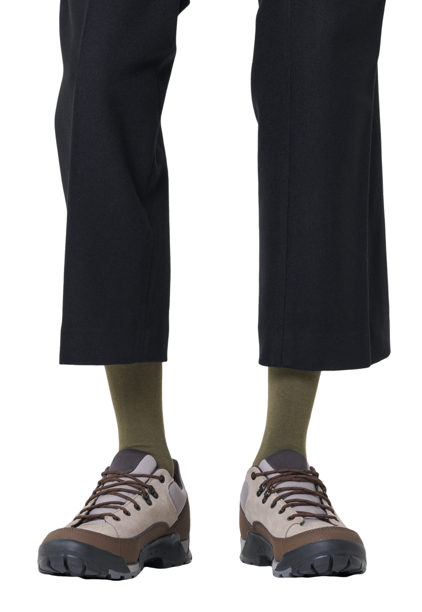 Dark Slate Gray זוג גרביים Natural HAPPY SOCKS