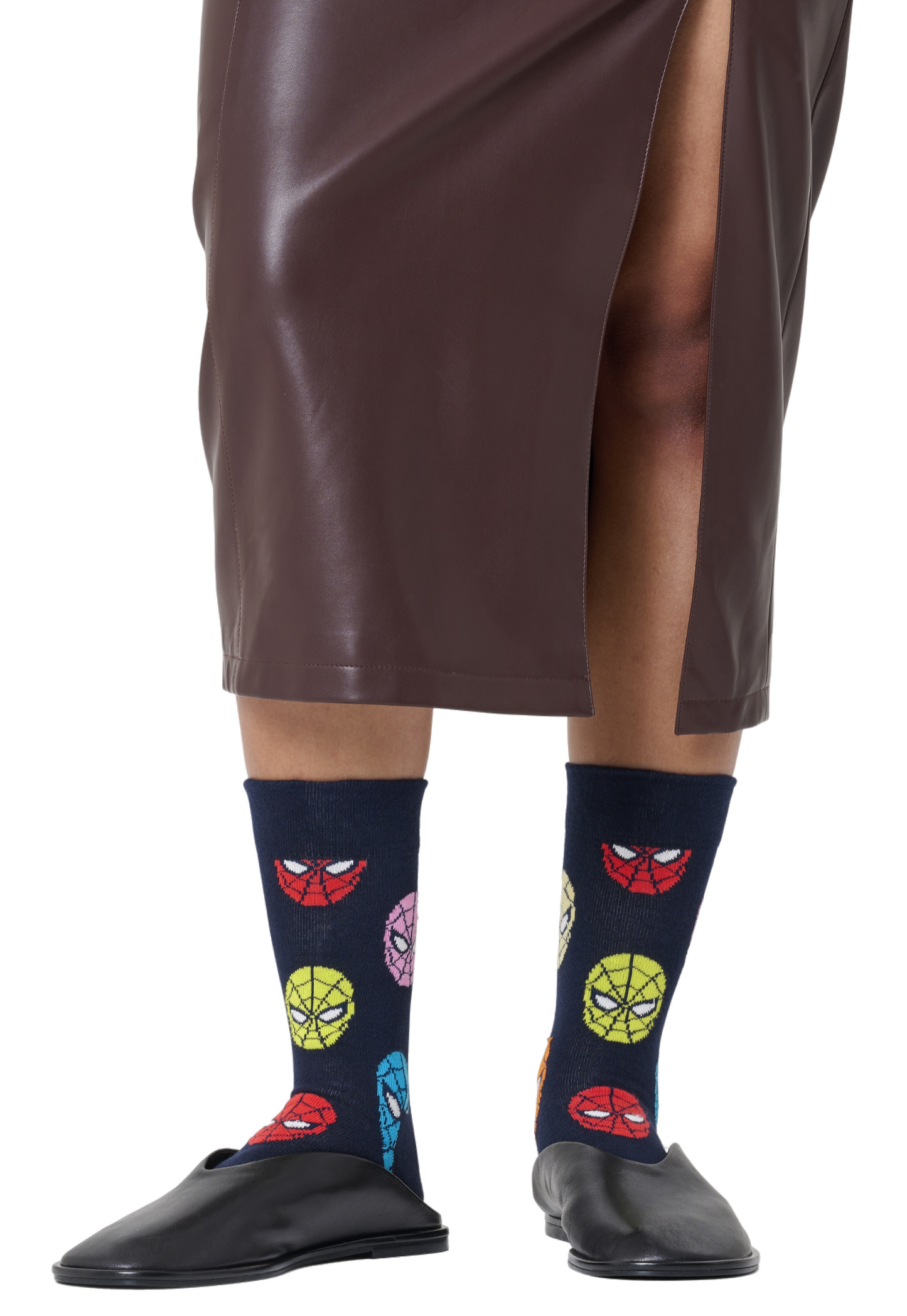 Dark Slate Gray MARVEL™ זוג גרביים Spider-Man Spidey HAPPY SOCKS