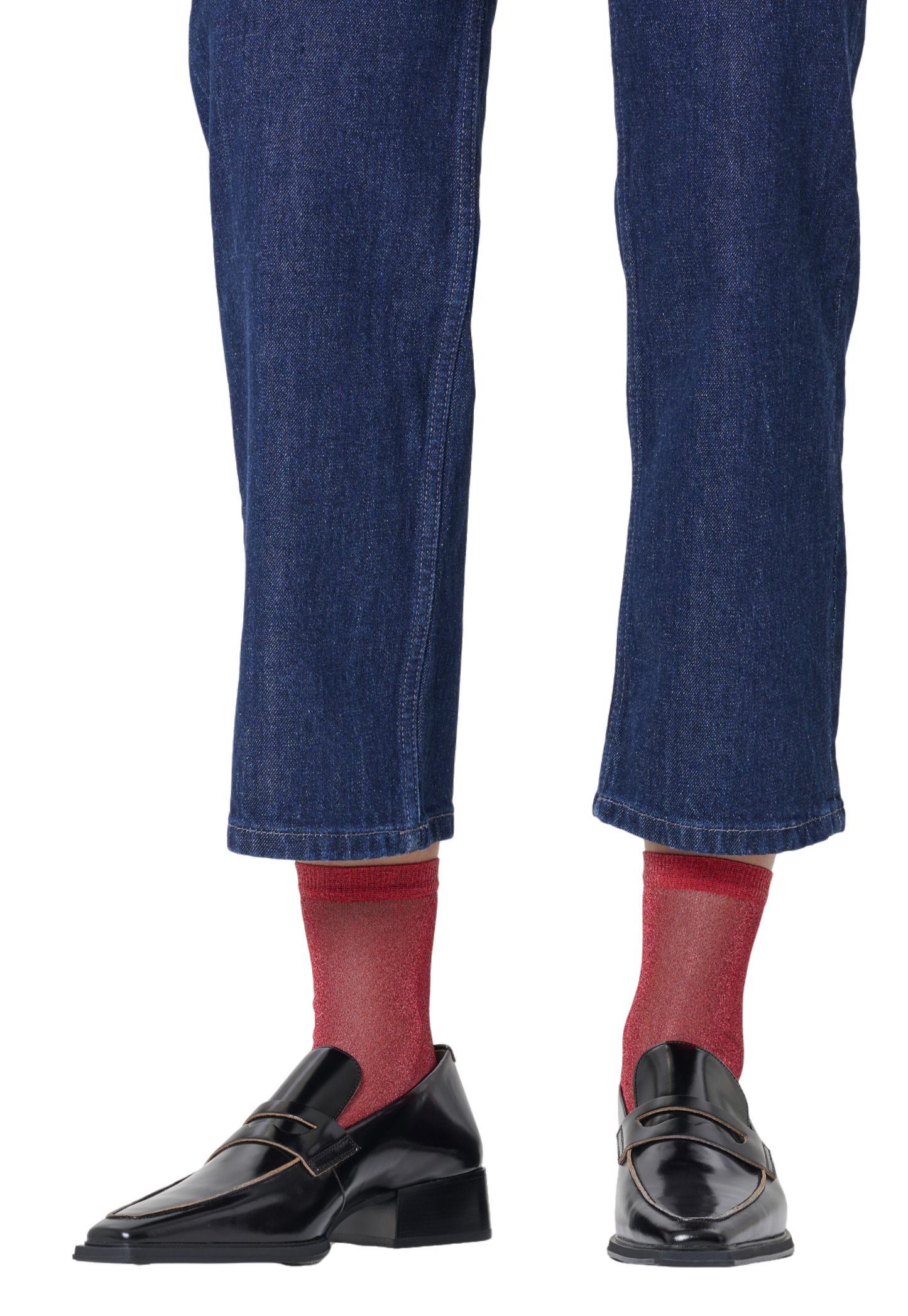 Dark Slate Gray זוג גרביים Sheer HAPPY SOCKS