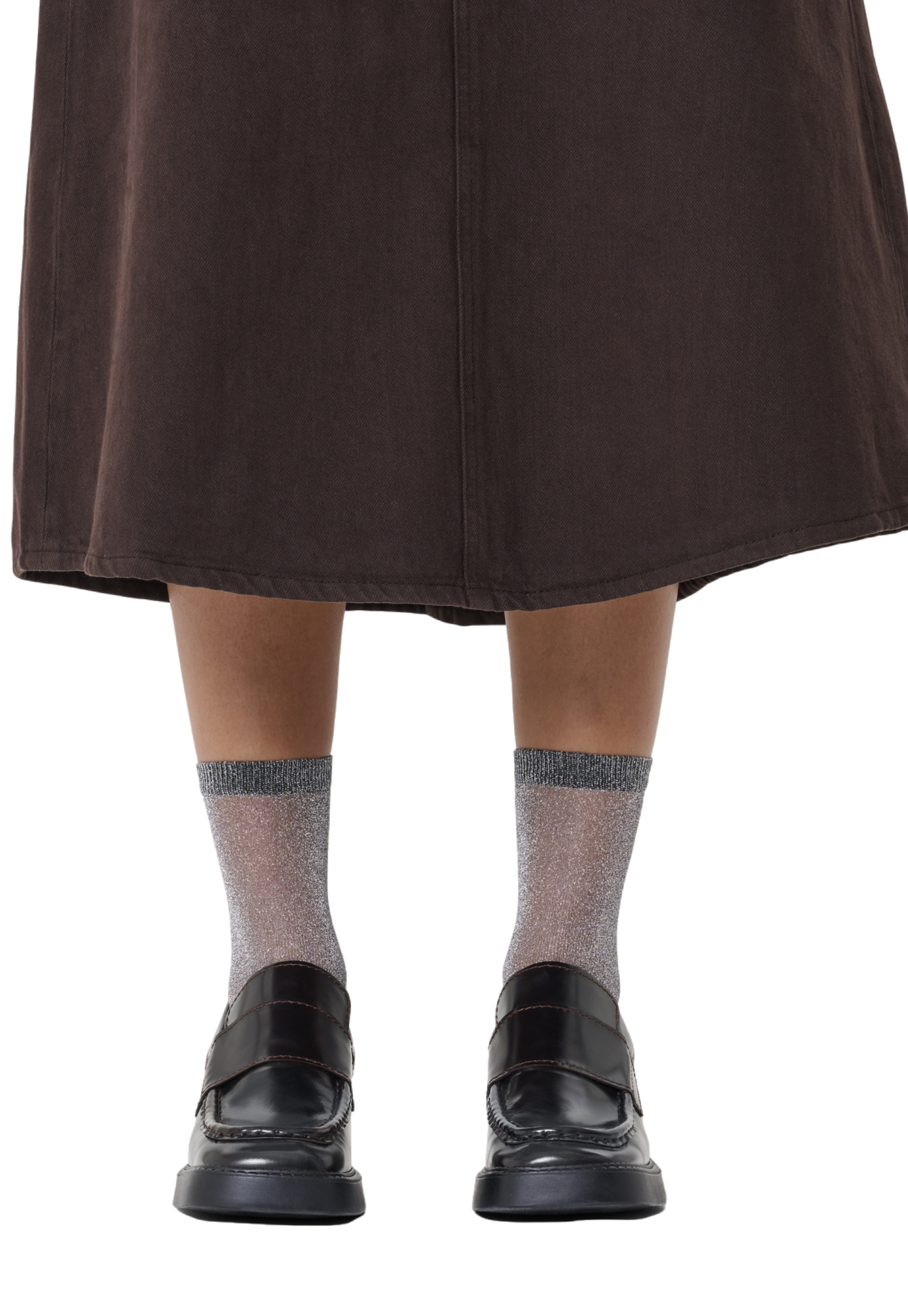 Dark Slate Gray זוג גרביים Sheer HAPPY SOCKS