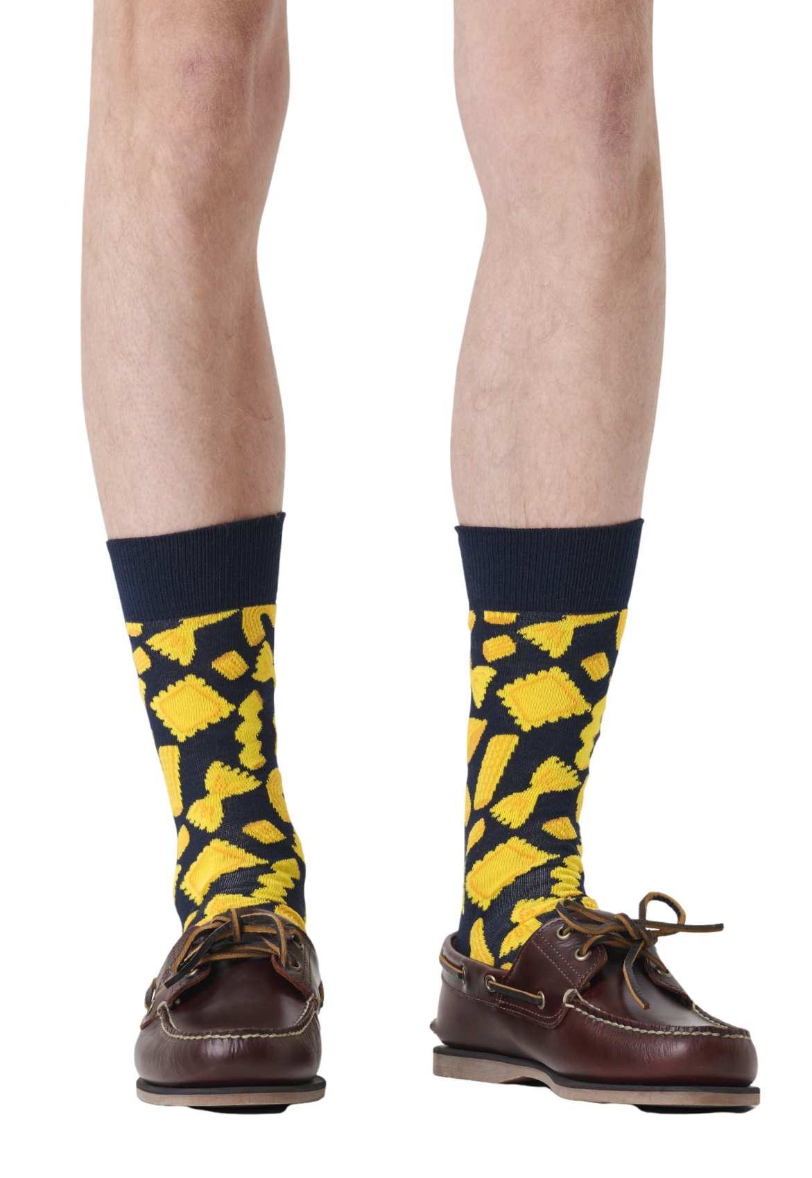 White Smoke זוג גרביים לגברים Pasta Socks HAPPY SOCKS