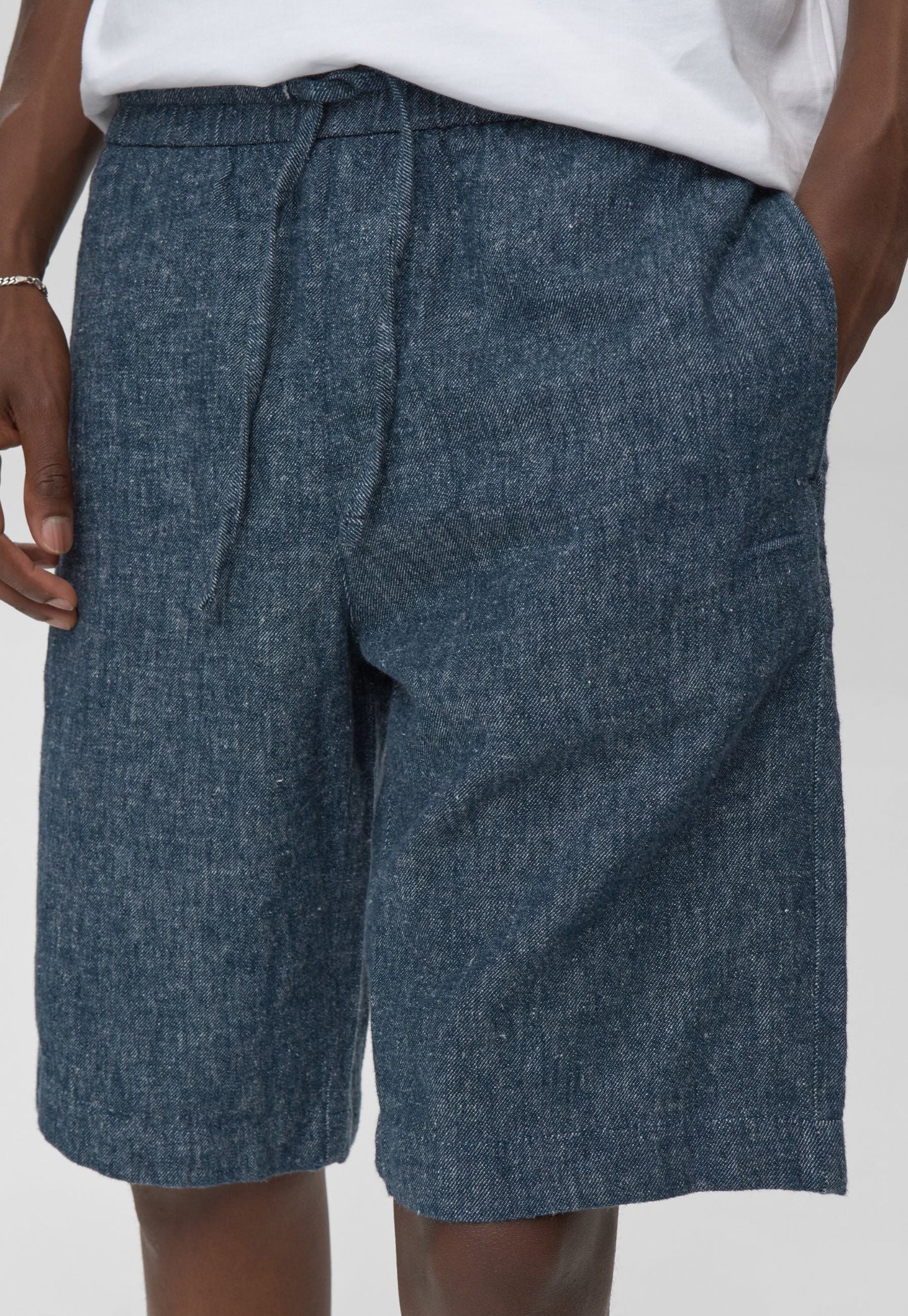 Dark Slate Gray מכנסיים קצרים לגברים Raylan 4128 MINIMUM