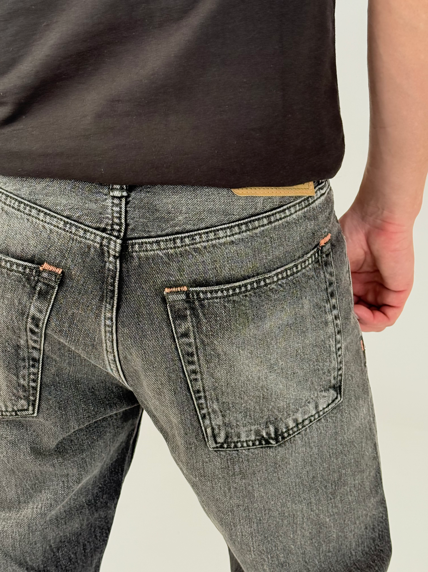 Dark Slate Gray ג׳ינס ארוך לגברים S90 – Relaxed Fit MINUS 1