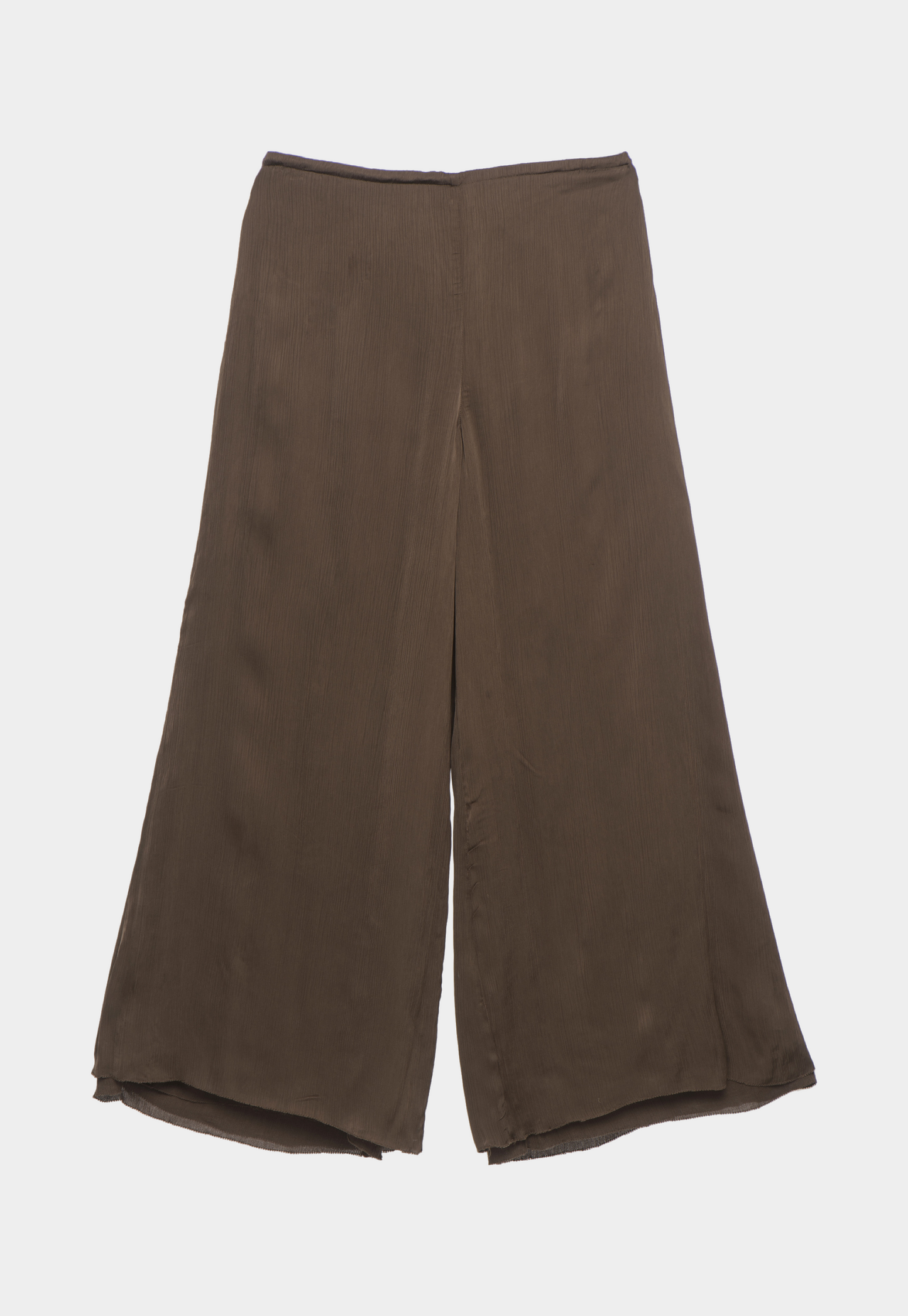 Dark Olive Green מכנסיים ארוכים לנשים Athens PAPER