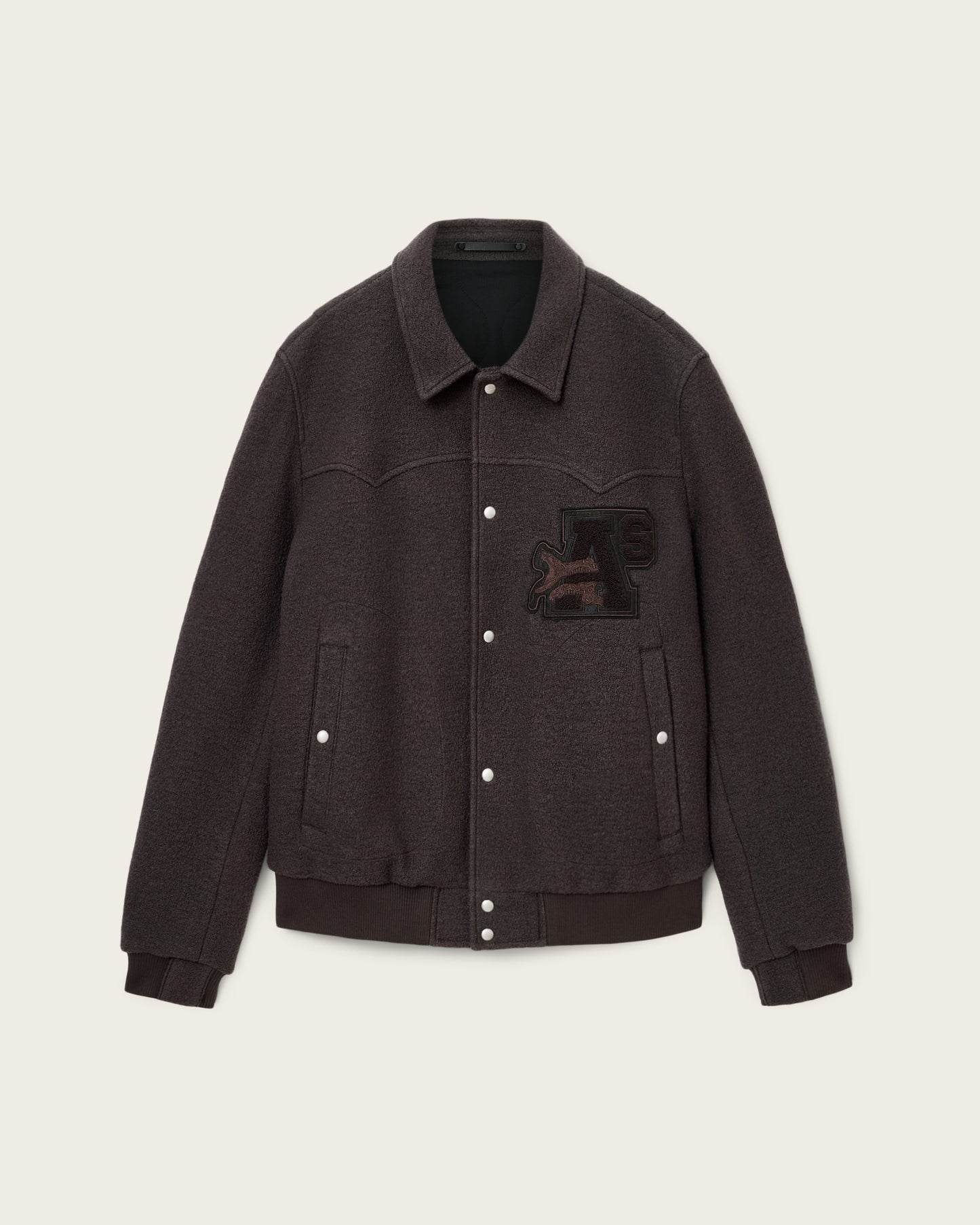 Dark Slate Gray ROYCE JACKET ג'קט ALLSAINTS