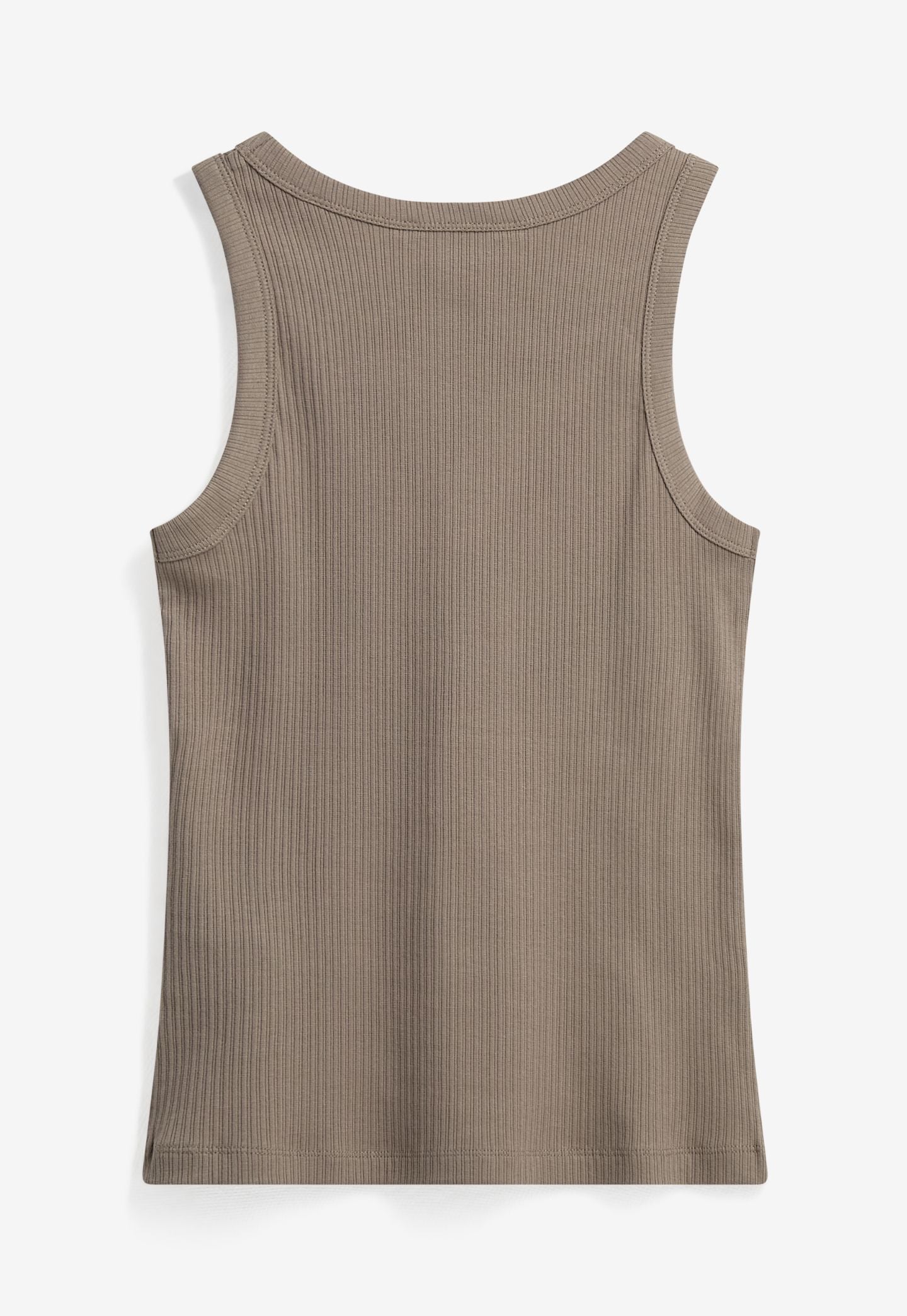 Dim Gray גופיית סריג לנשים Lila Tank Top MINIMUM