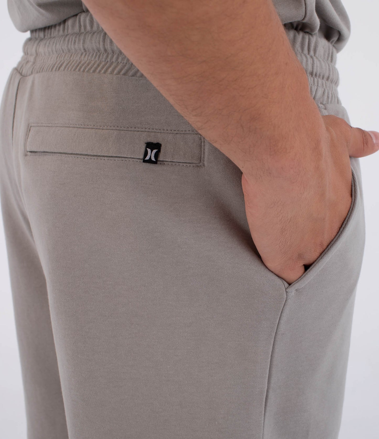 Slate Gray מכנסי פליז קצרים לגברים Low Tide Fleece HURLEY