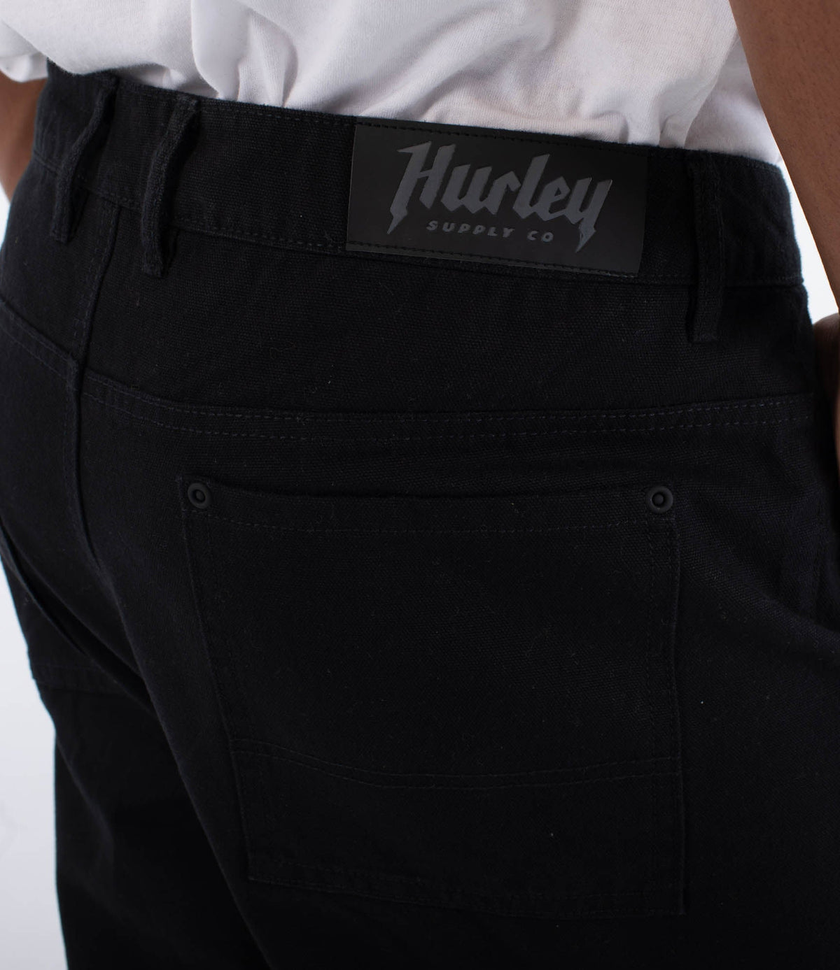 Black מכנסיים ארוכים B999 Tradesman Relax לגברים HURLEY
