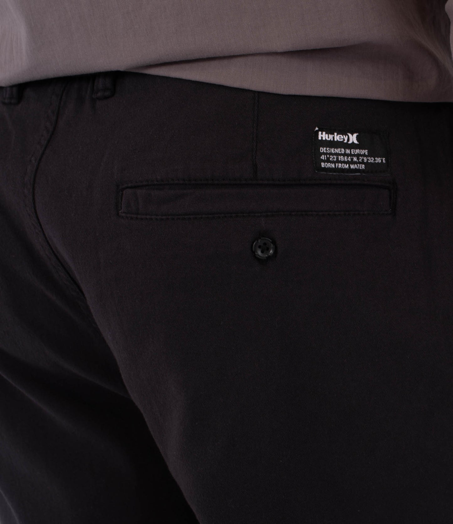 Black מכנסי Walkshort לגברים H2O-Dri Coastal 19" HURLEY