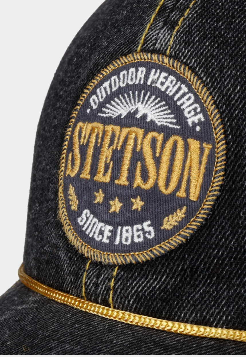Dark Slate Gray כובע מצחיה לגברים / נשים Outdoor Heritage STETSON