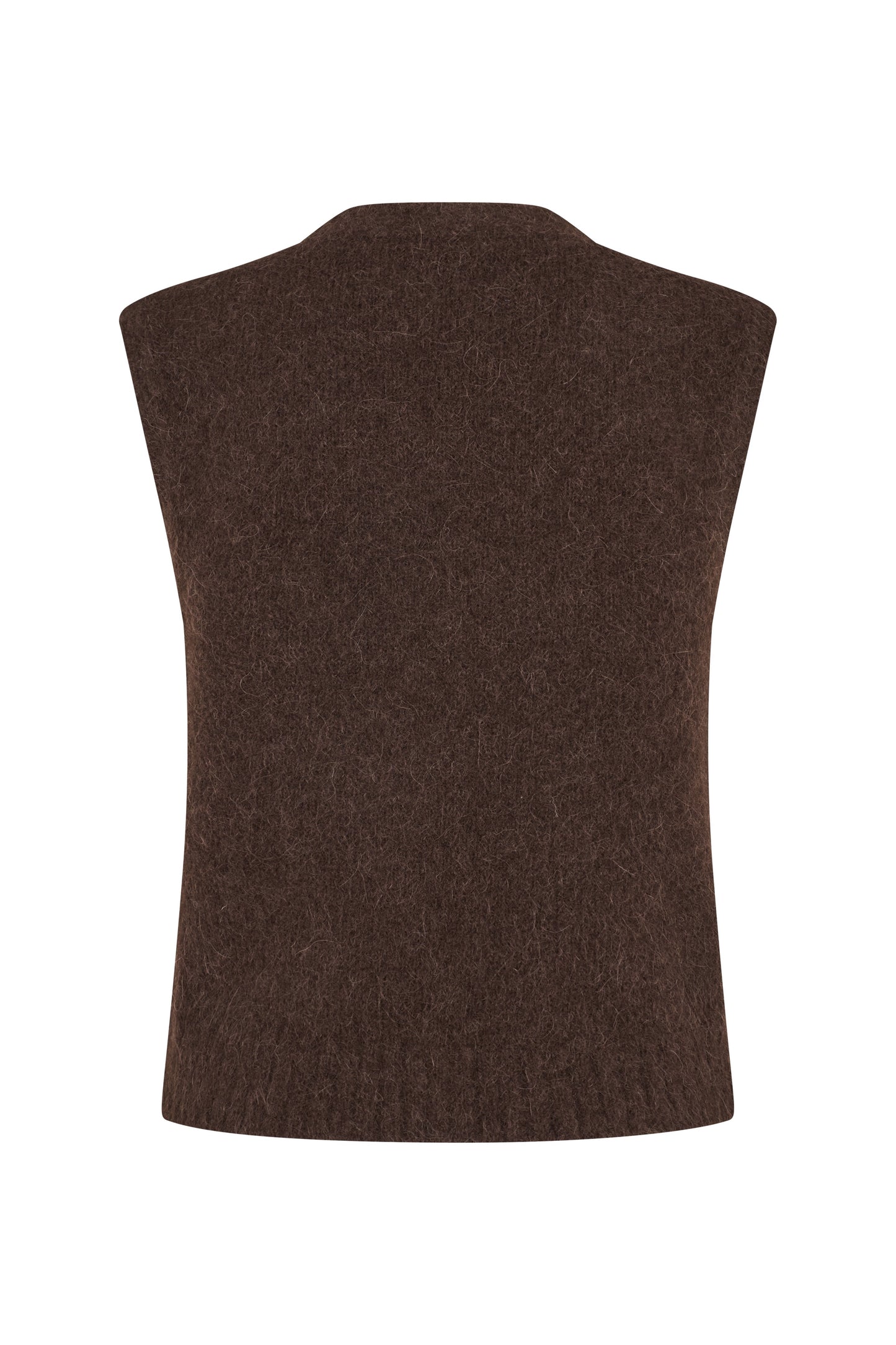 Dark Slate Gray וסט סריג לנשים Sajeanne SAMSOE SAMSOE